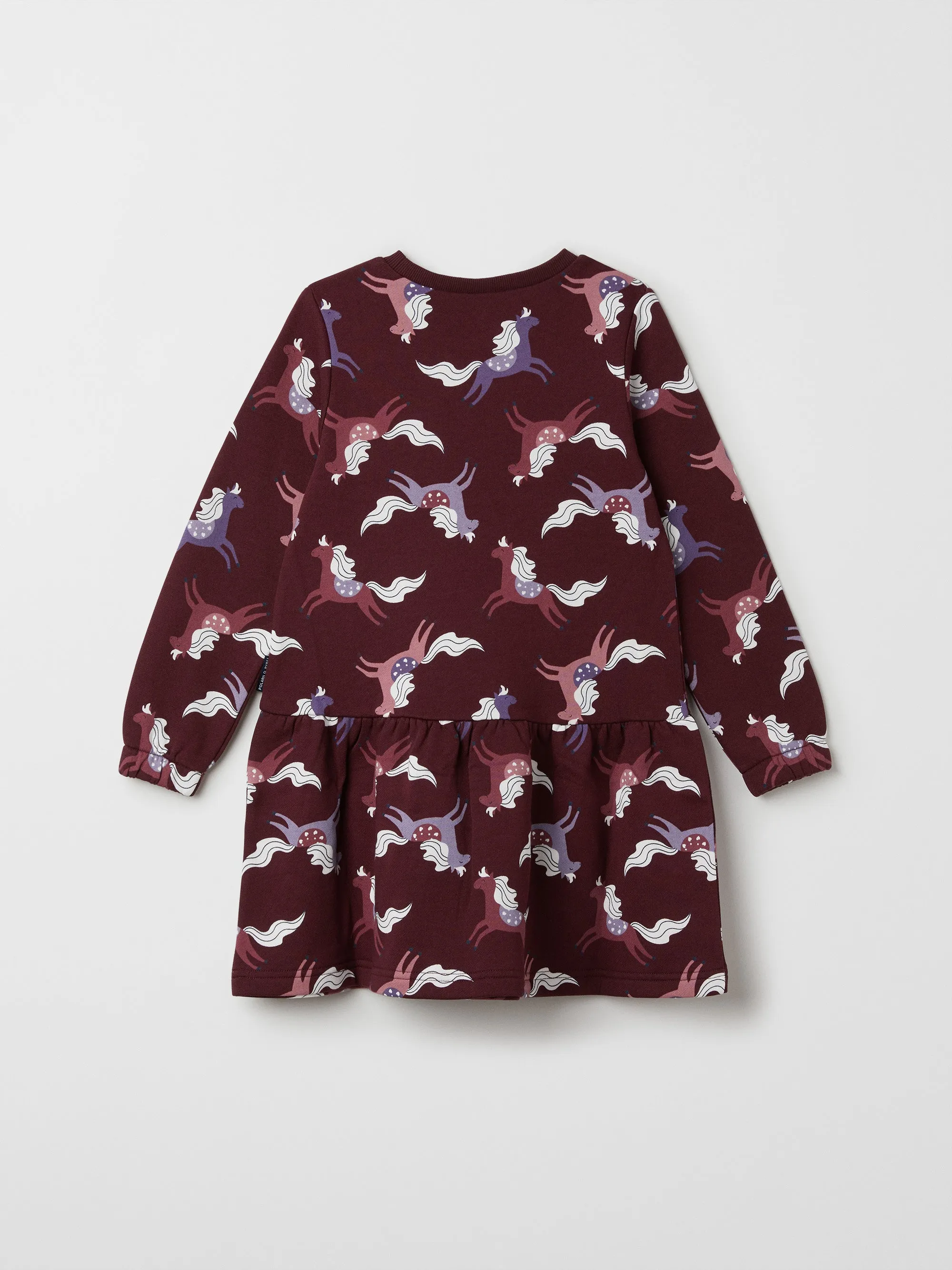 Horse Print Kids Dress