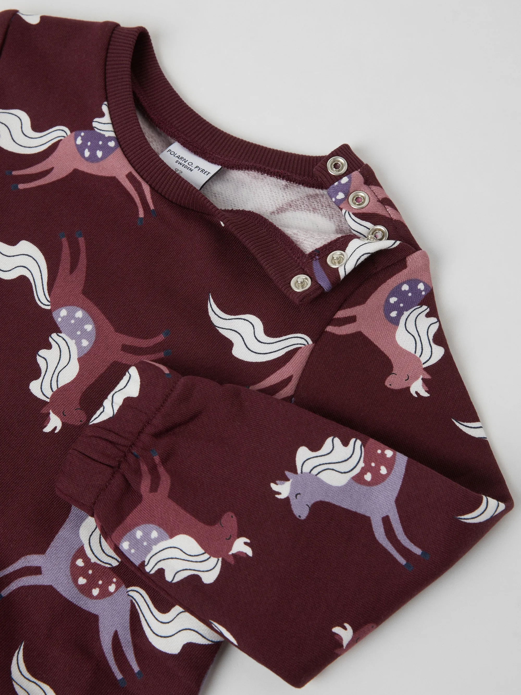 Horse Print Kids Dress