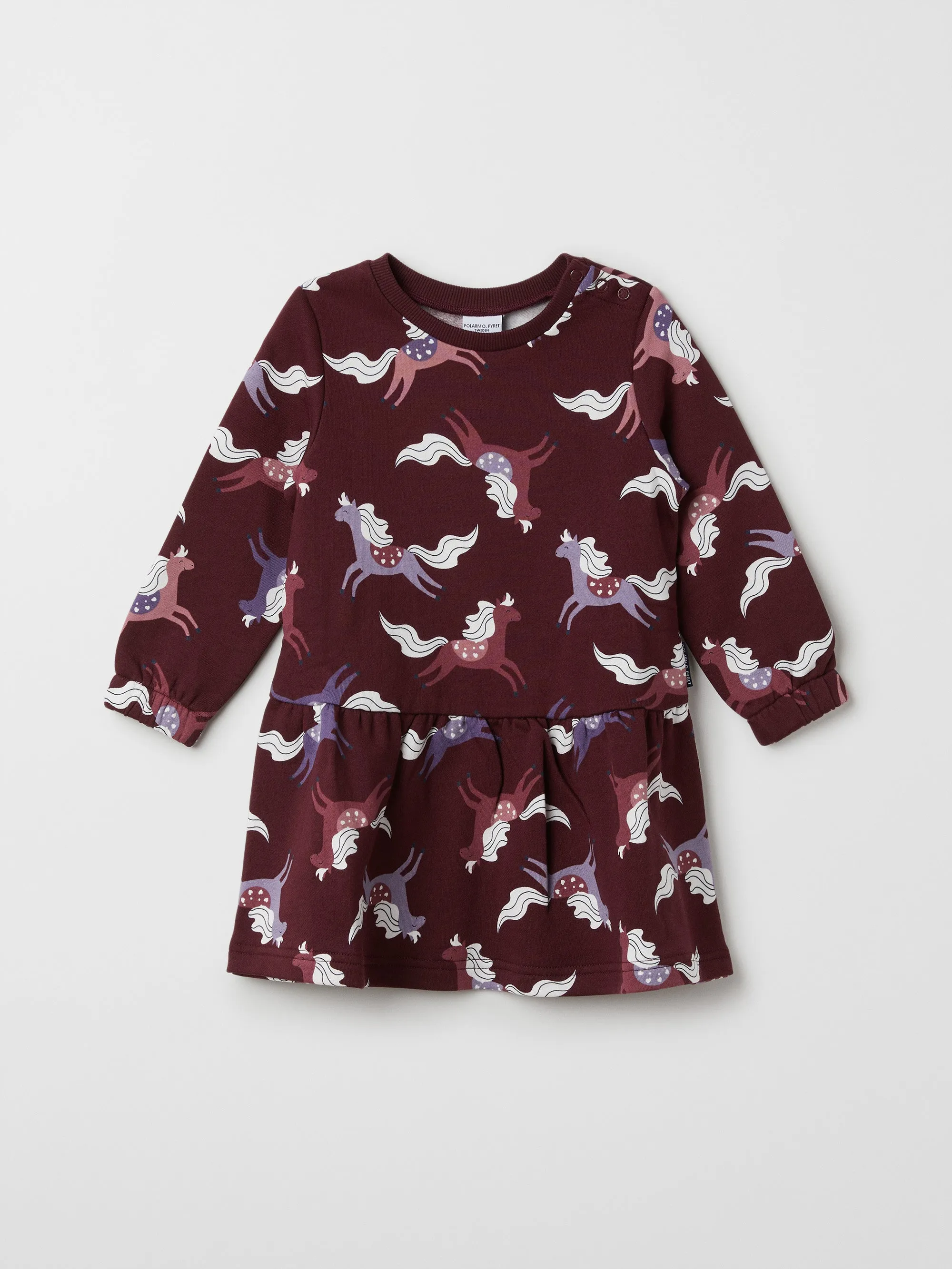 Horse Print Kids Dress