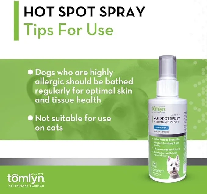 Hot Spot Spray (Allercaine) with Bittran