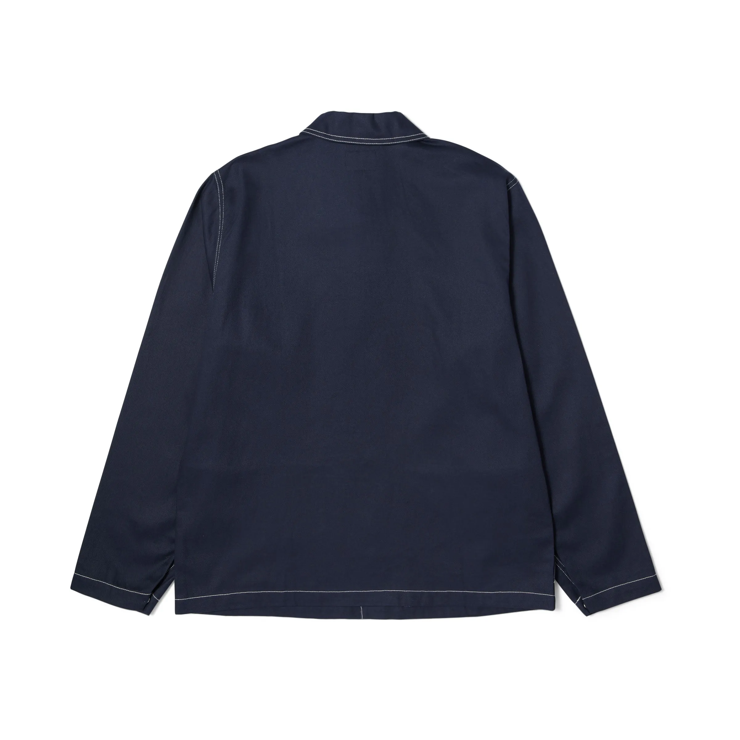 Huf Mason Shacket Navy BU00212 NVY