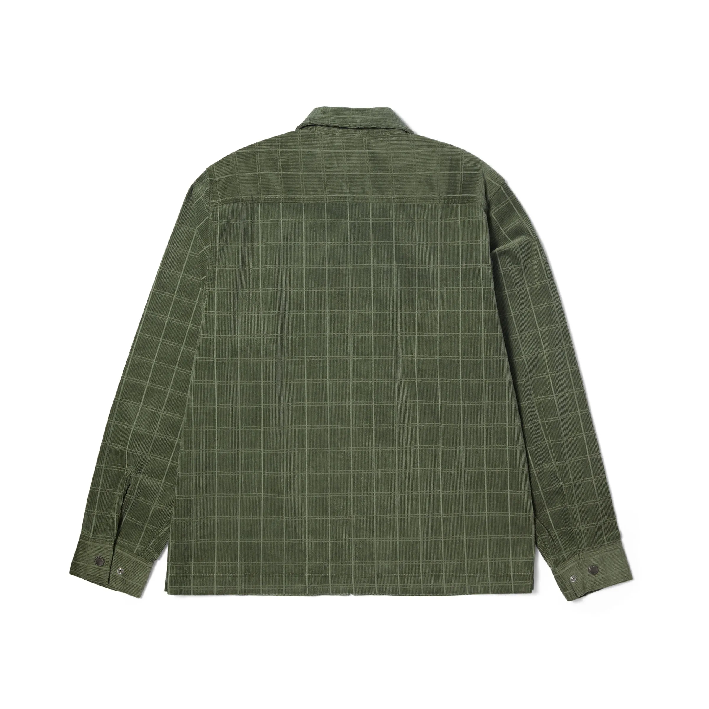 Huf Trenton Zip Shacket Olive BU00217 OLV