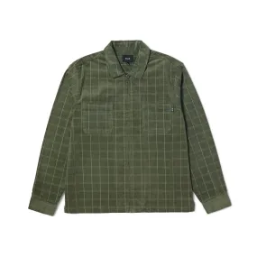 Huf Trenton Zip Shacket Olive BU00217 OLV