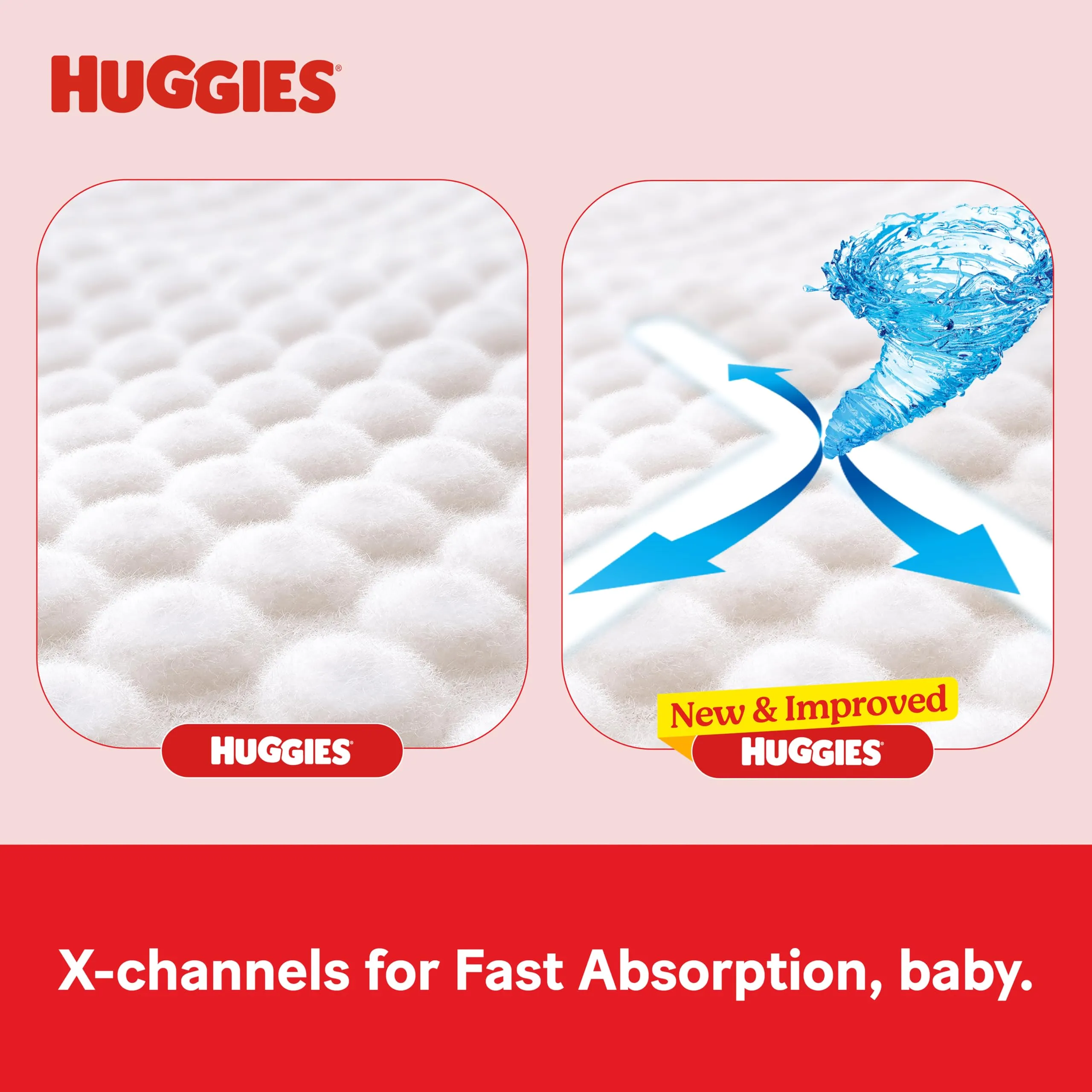 Huggies Complete Comfort Wonder Pants Large (L) Size (9-14 Kgs) Baby Diaper Pants, 192 count, India's Fastest Absorbing Diaper with upto 4x faster absorption, Unique Dry Xpert Channel