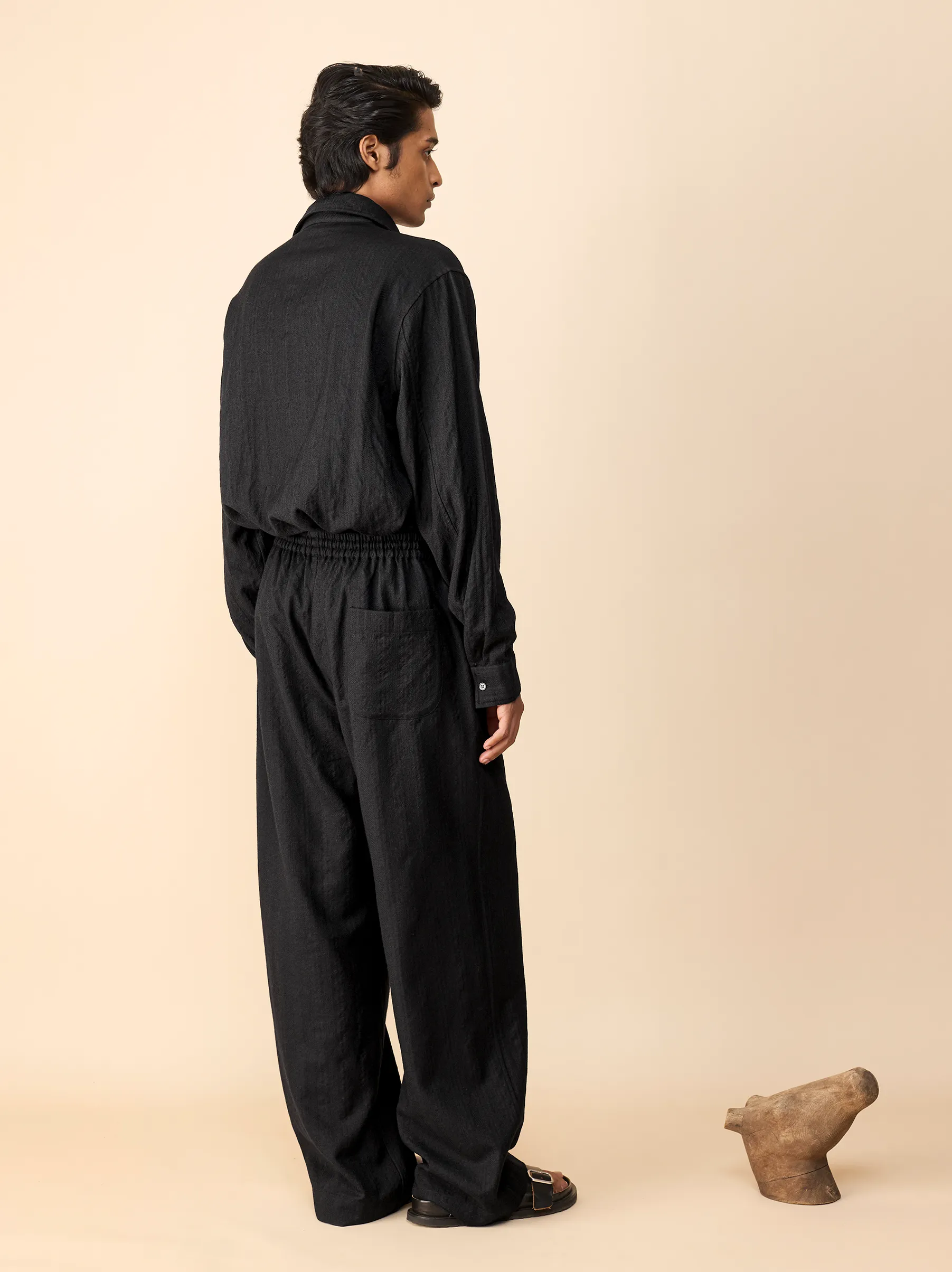 IT.024.15.115 WOOL DRAWSTRING PANTS