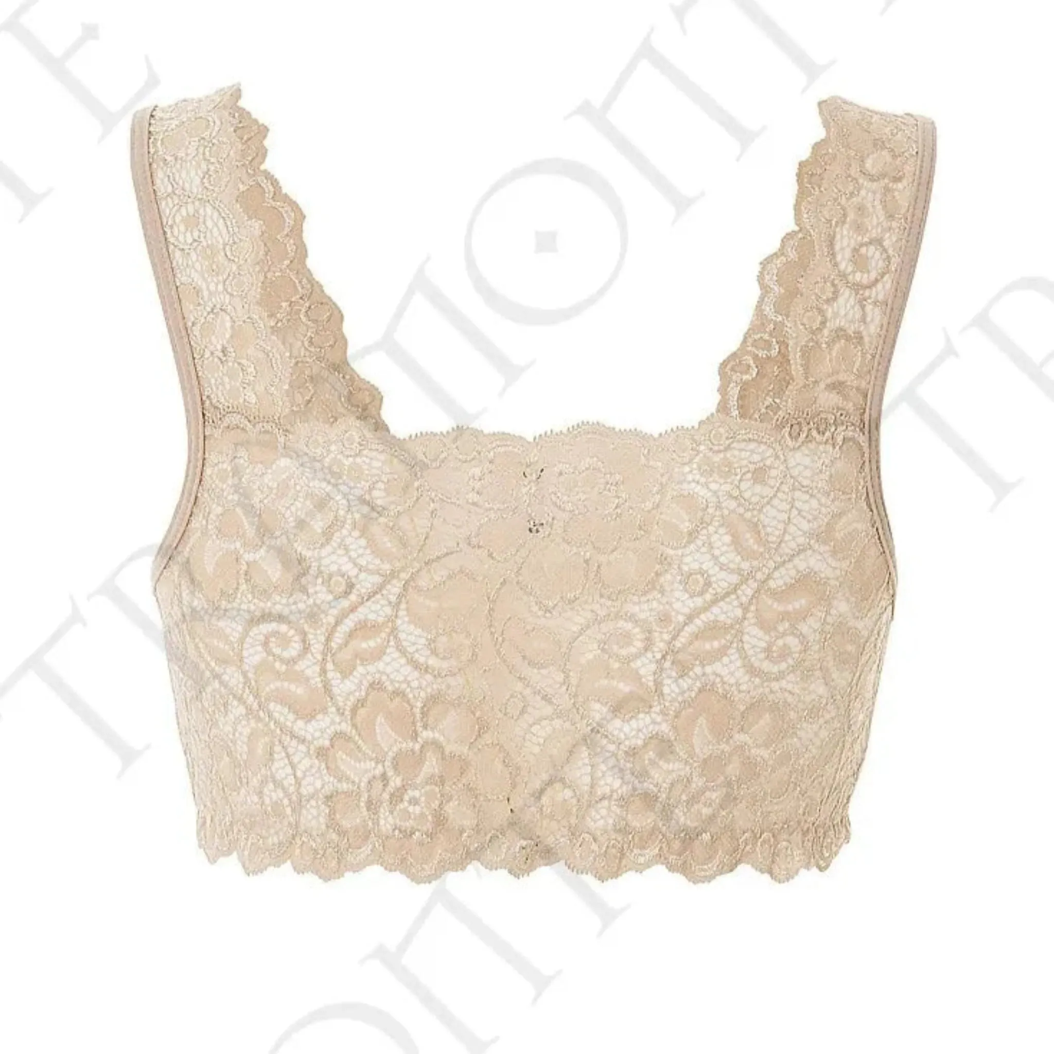 IVANA- Wide Shoulder Lace Bralette