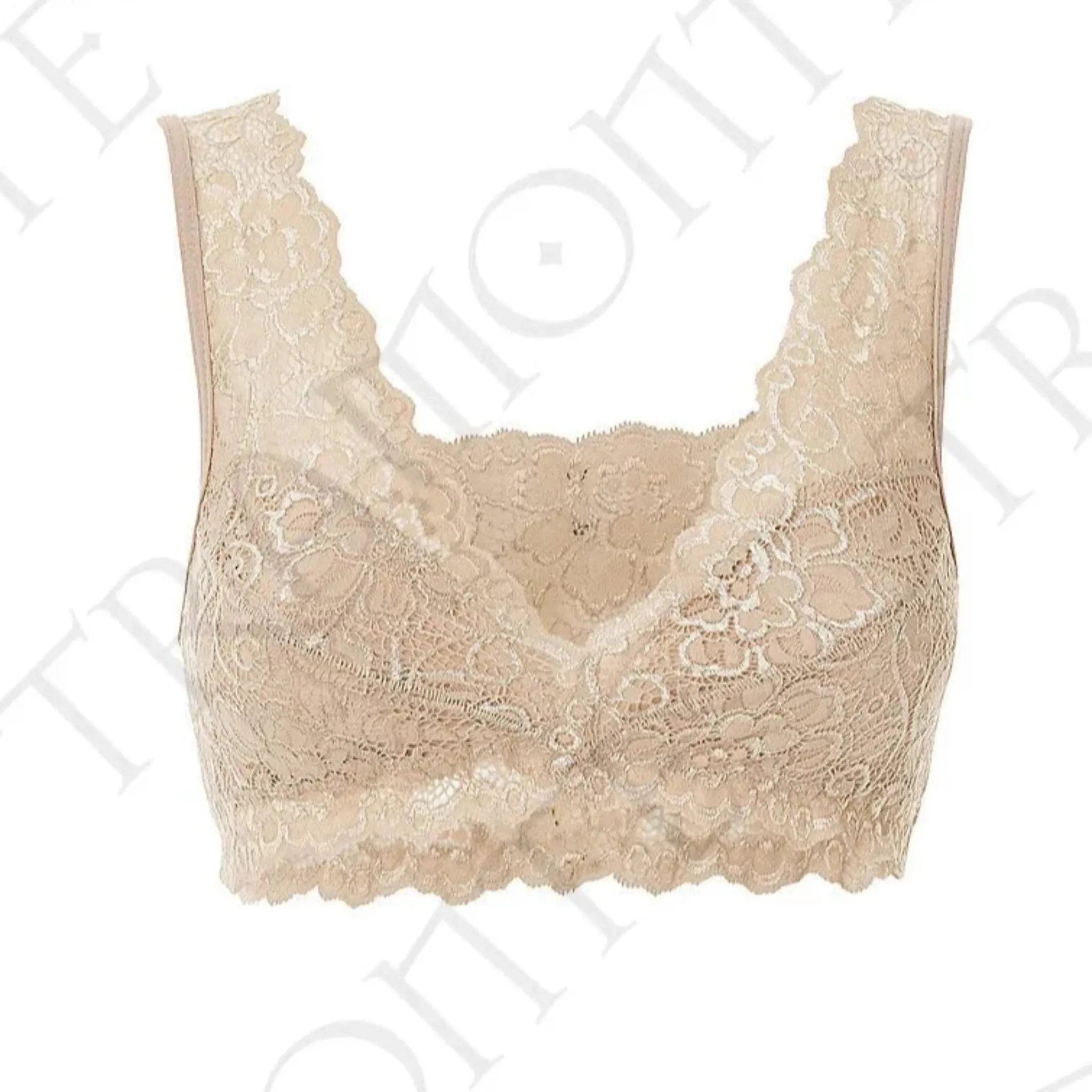 IVANA- Wide Shoulder Lace Bralette