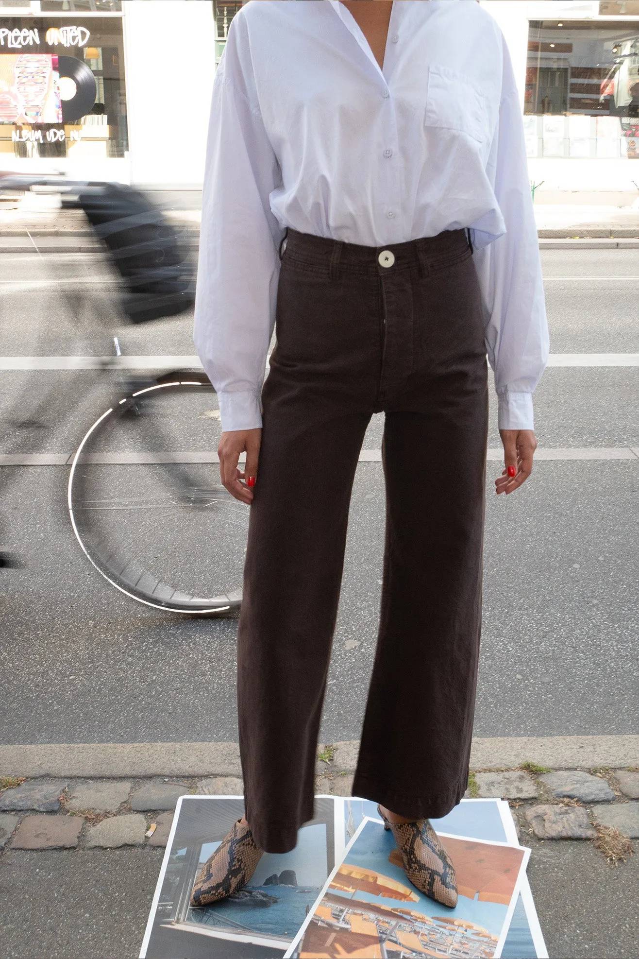 JESSE KAMM, Sailor Pant, Raisin