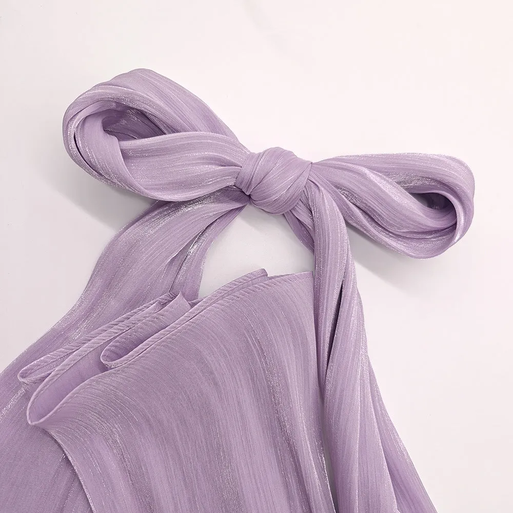 JS001  Best-selling breathable and cool island satin crepe long scarf