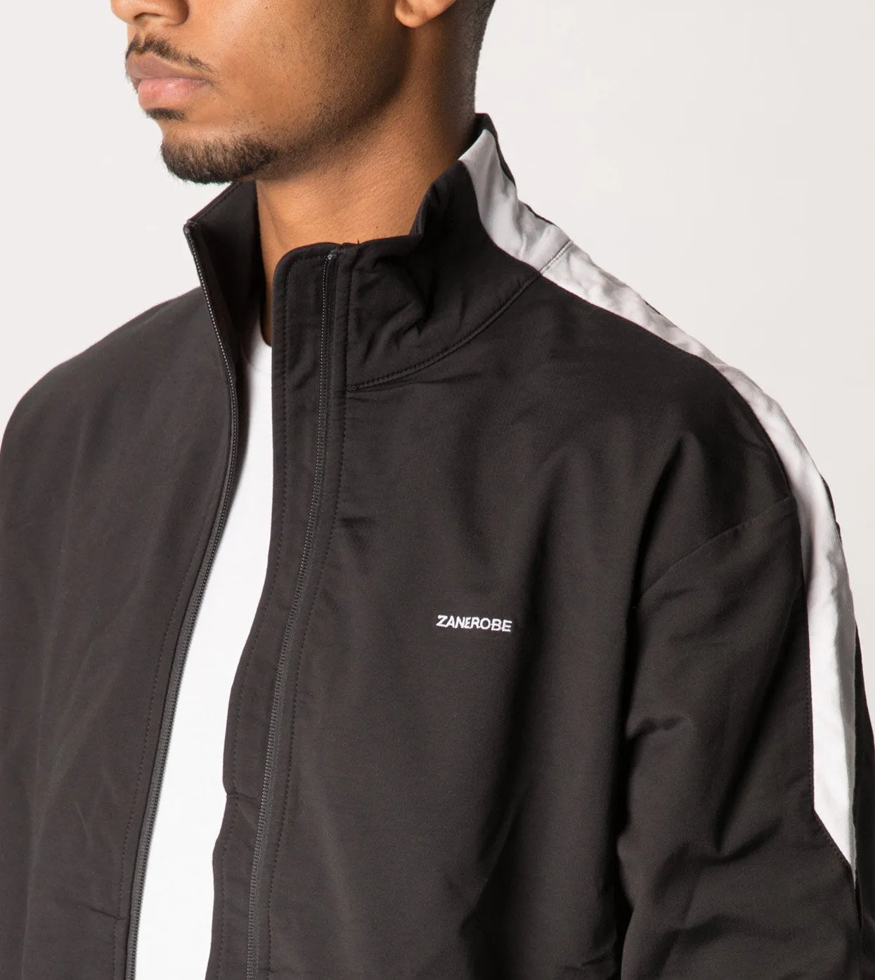 Jumpshot Track Jacket Black/White