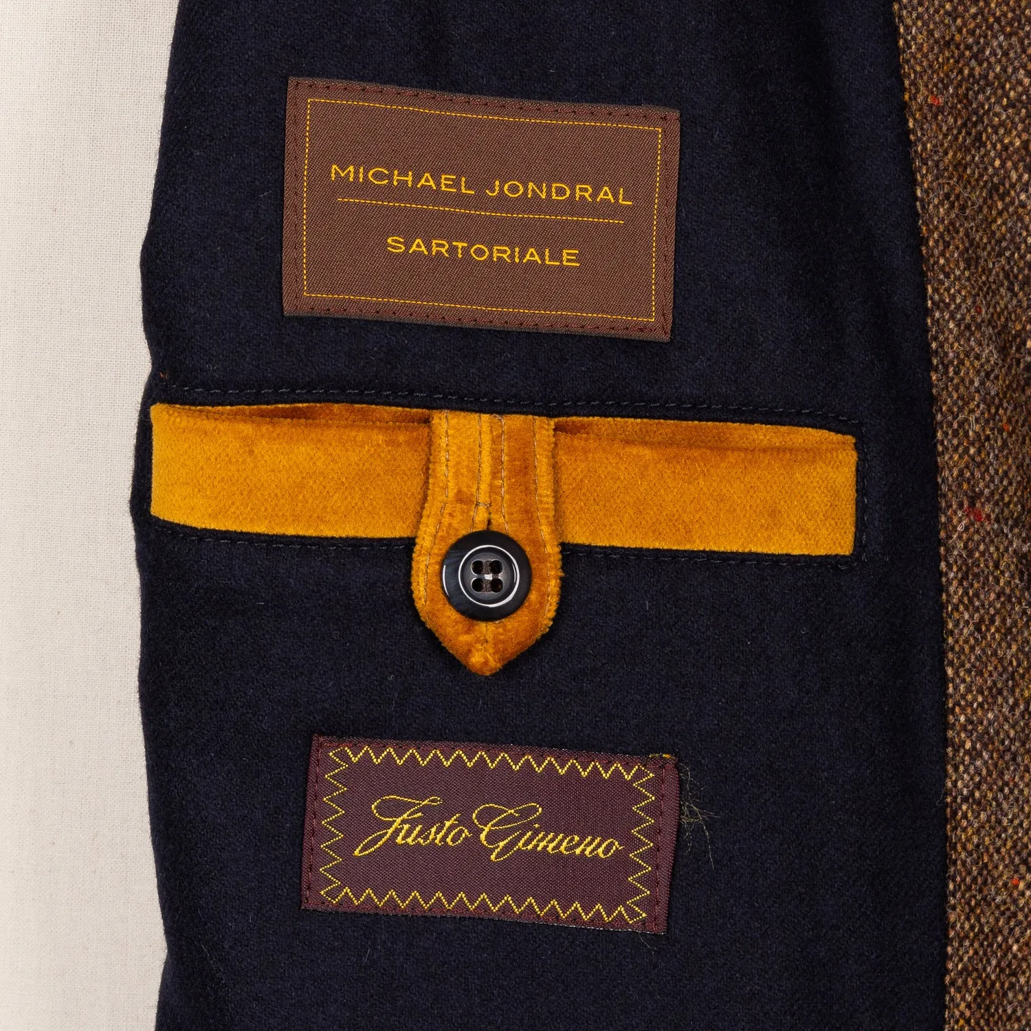 Limited Edition x MJ: Outdoor-Jacke "The Gentry" aus Homespun Donegal-Tweed von Magee