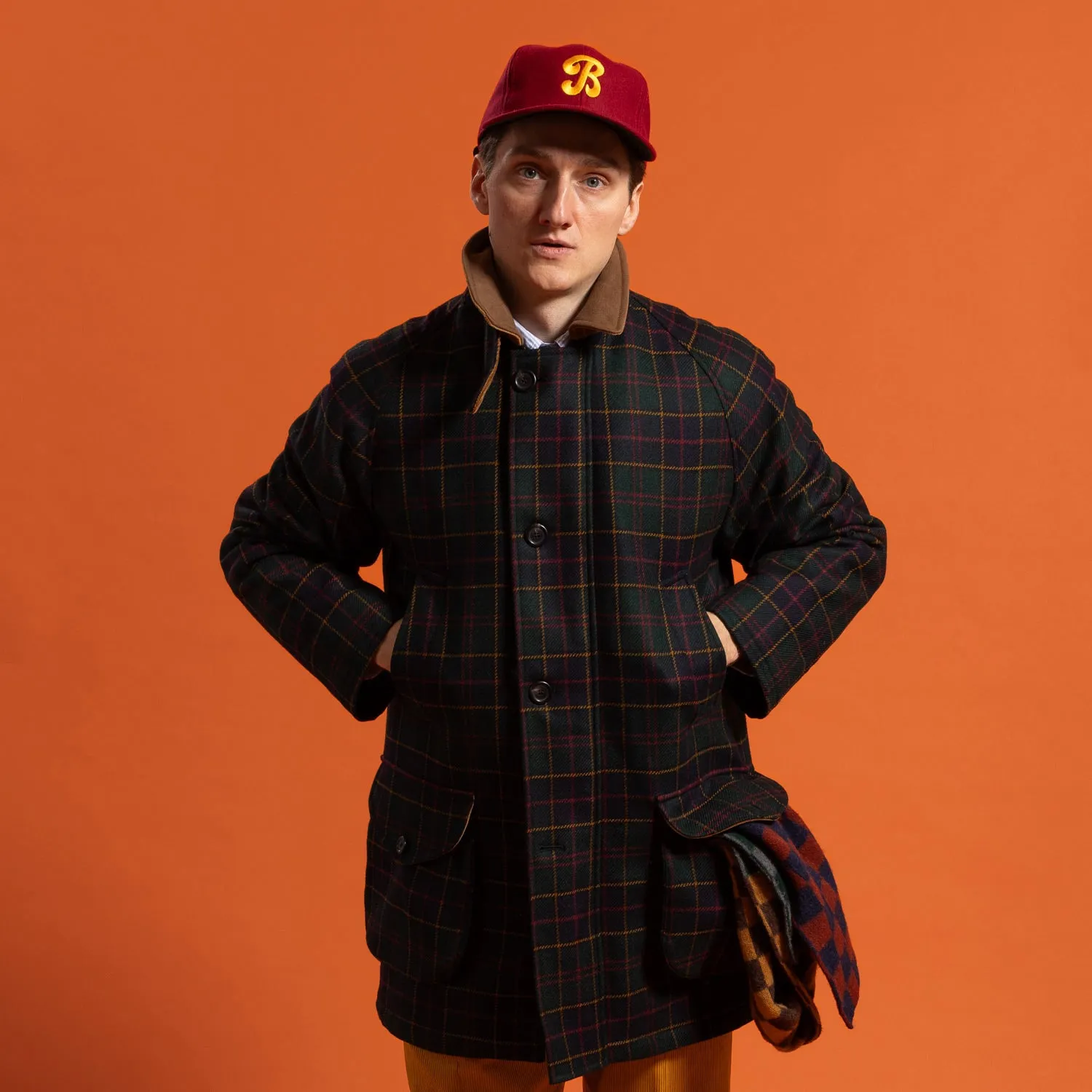 Limited Edition x MJ: Outdoor-Jacke "The Gentry" aus Soft Donegal-Tweed von Magee