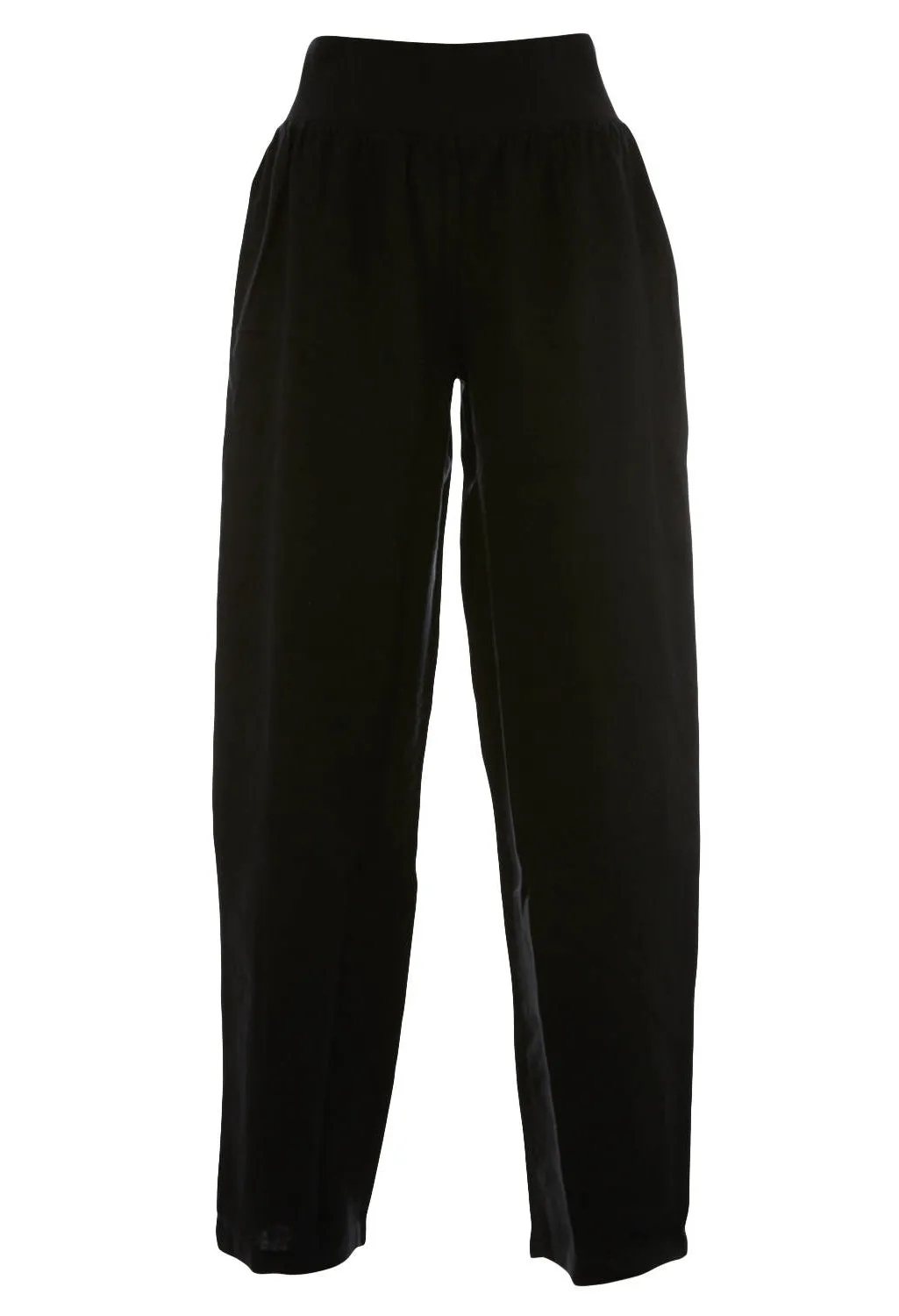 Linen Trousers - Black