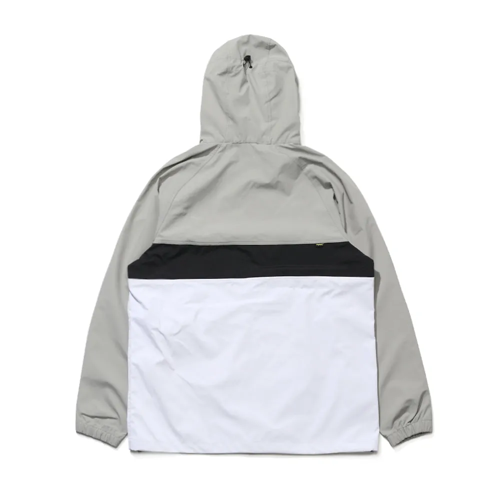 LOGO 3L HOODED JACKET GRAY / WHITE