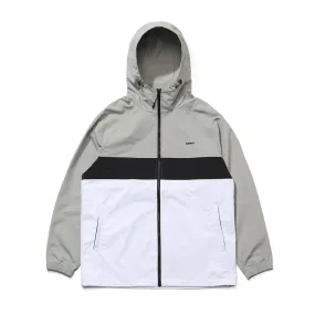 LOGO 3L HOODED JACKET GRAY / WHITE