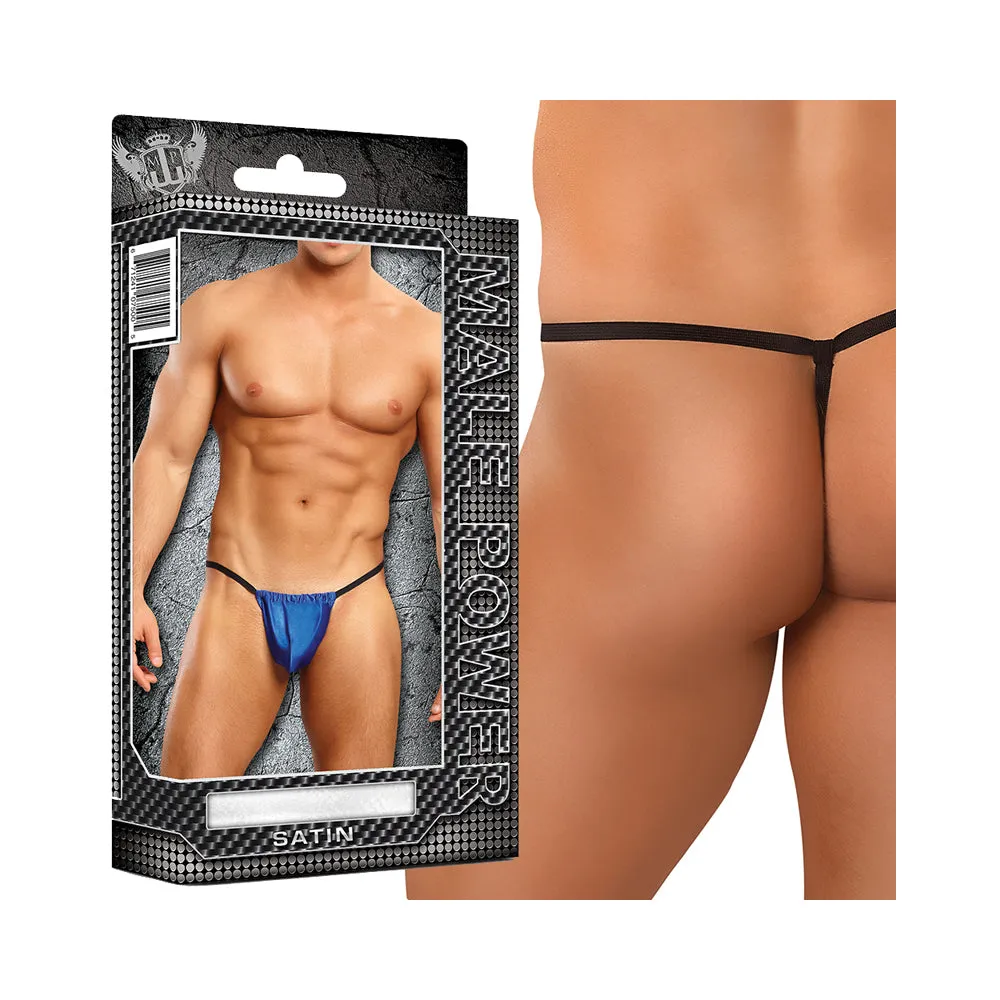 Male Power Satin Lycra Posing Strap One Size Underwear