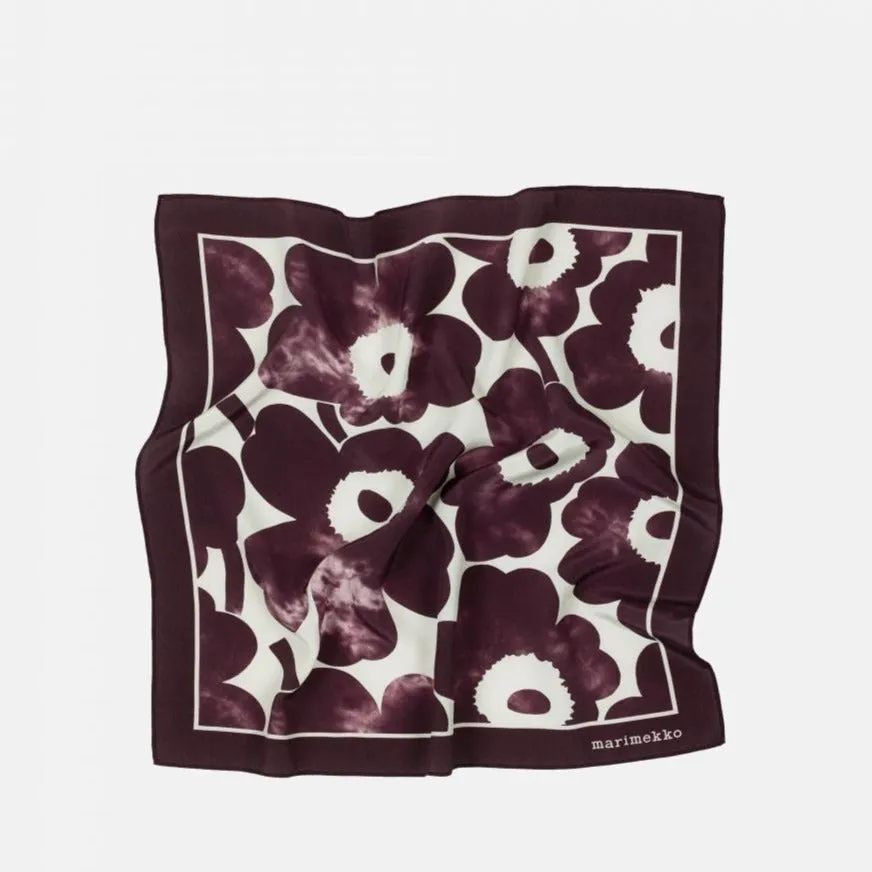 Marimekko Tuoksukukka Unikko Silk Scarf