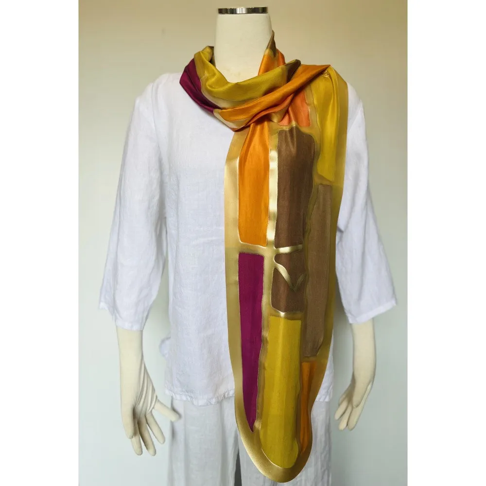 Mattoni Silk Scarf