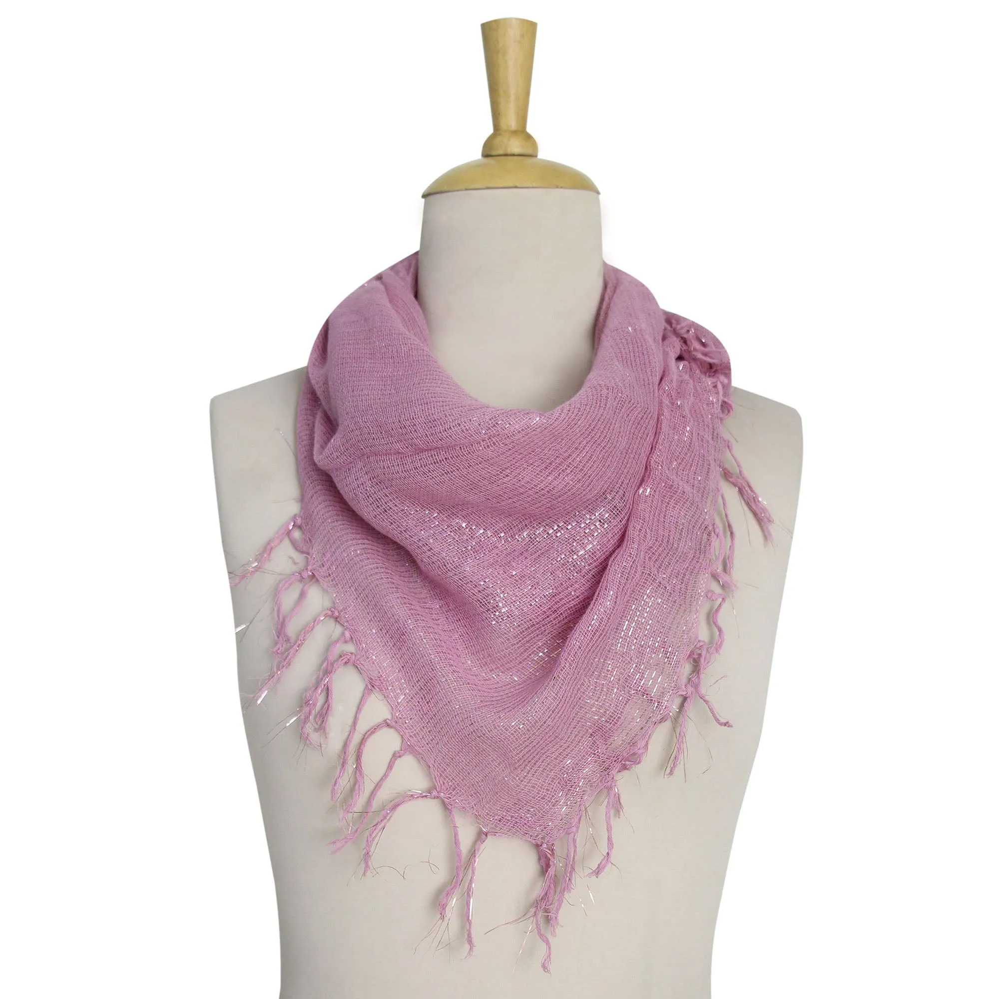 Mauve Fantasy Scarf