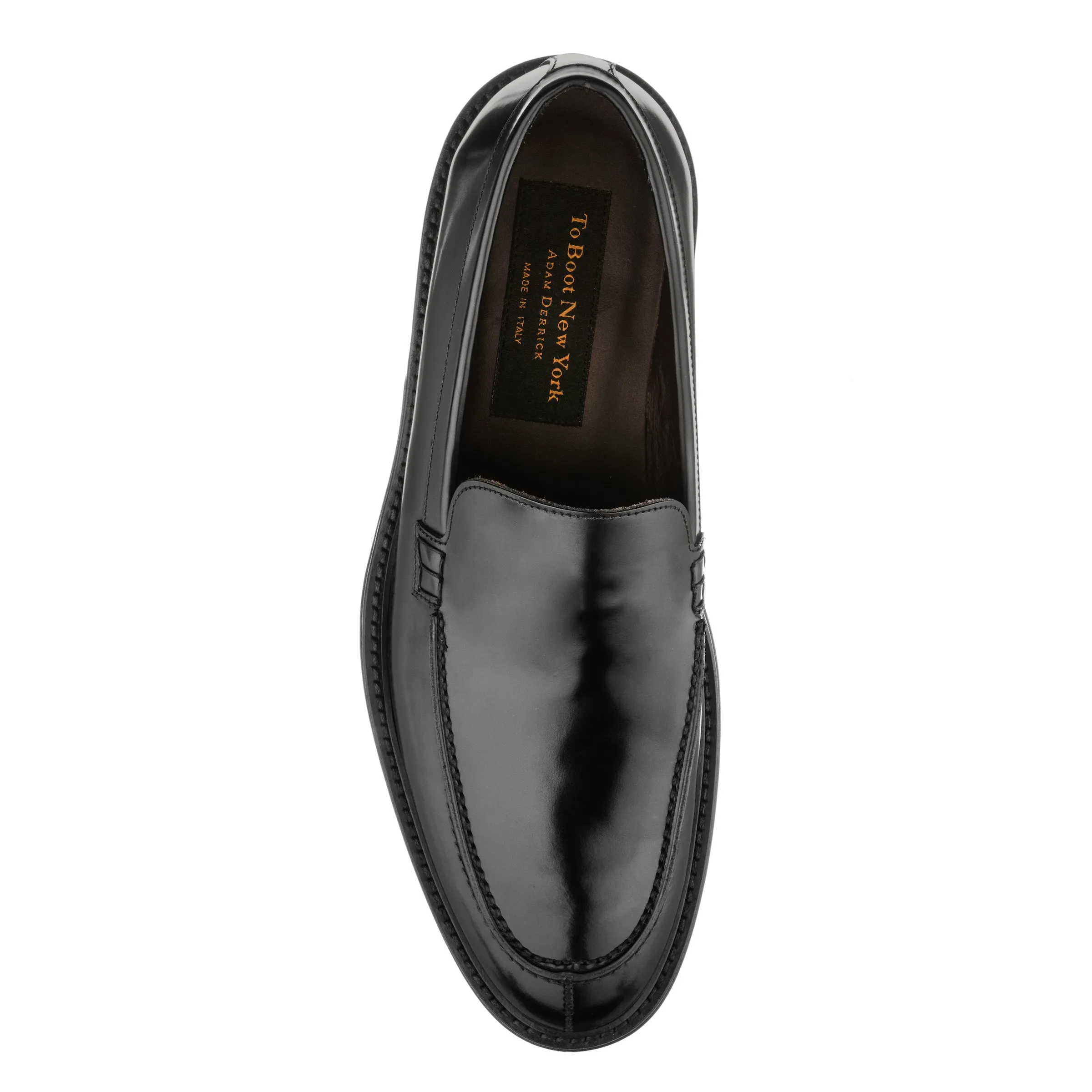 Melvin Black Calf Slip On