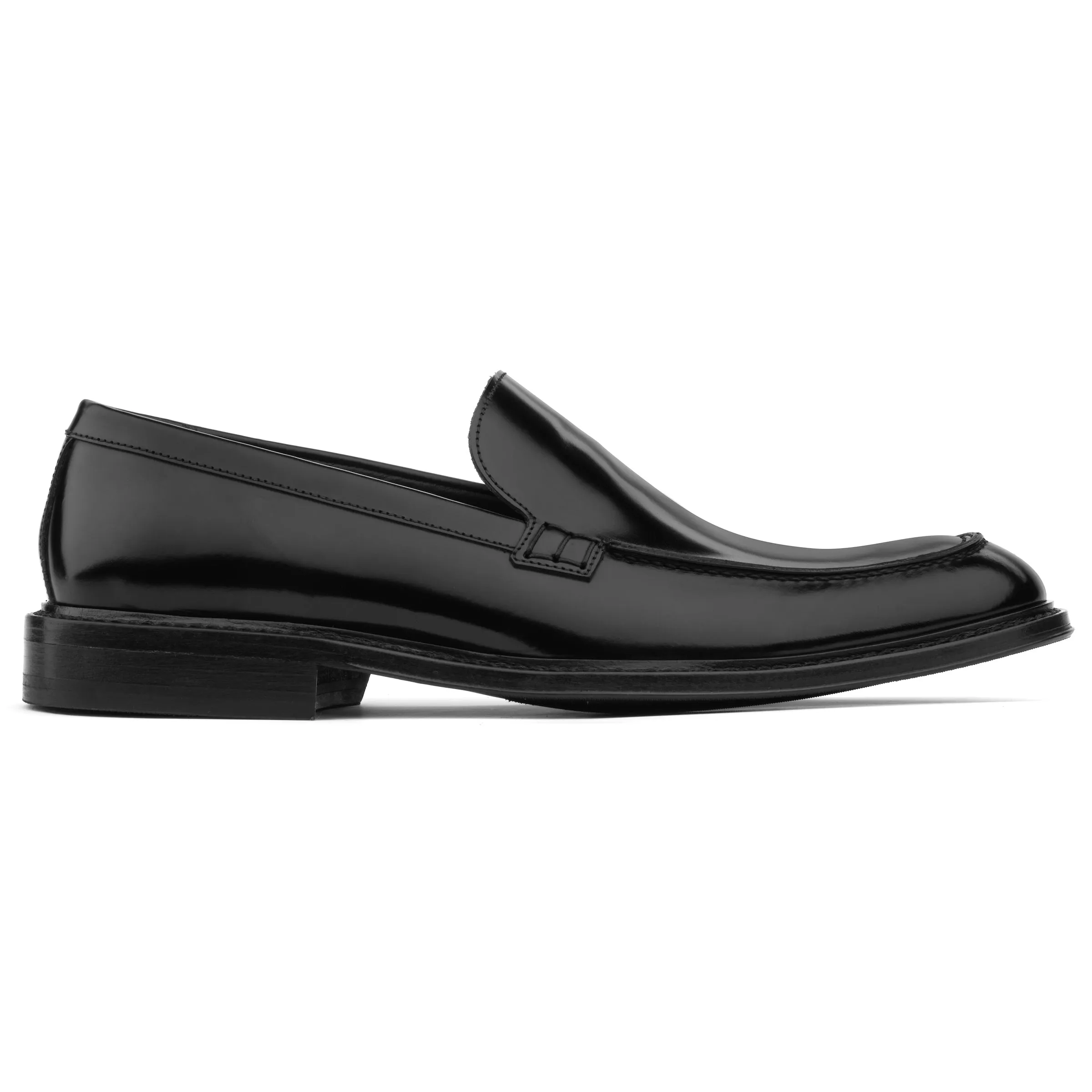 Melvin Black Calf Slip On