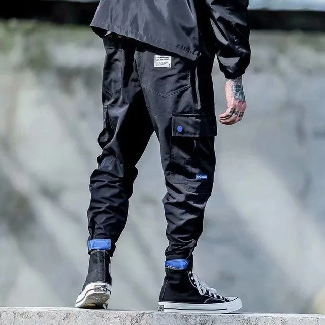 Men Hip Hop Sweat Casual Cargo Pants