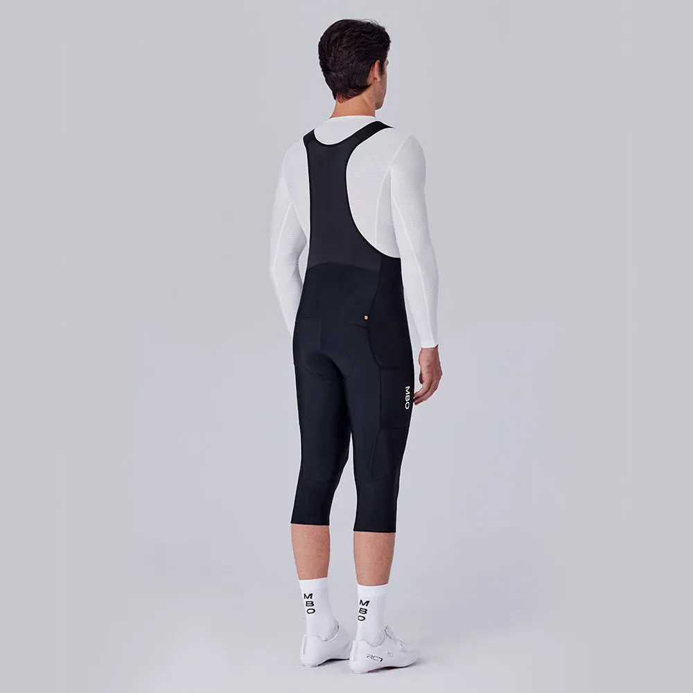 Men's 3/4 wool cargo bib tights T167C