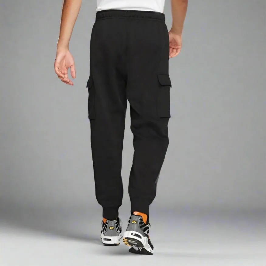 Mens Sportswear Club Fleece Cargo Pants - Black