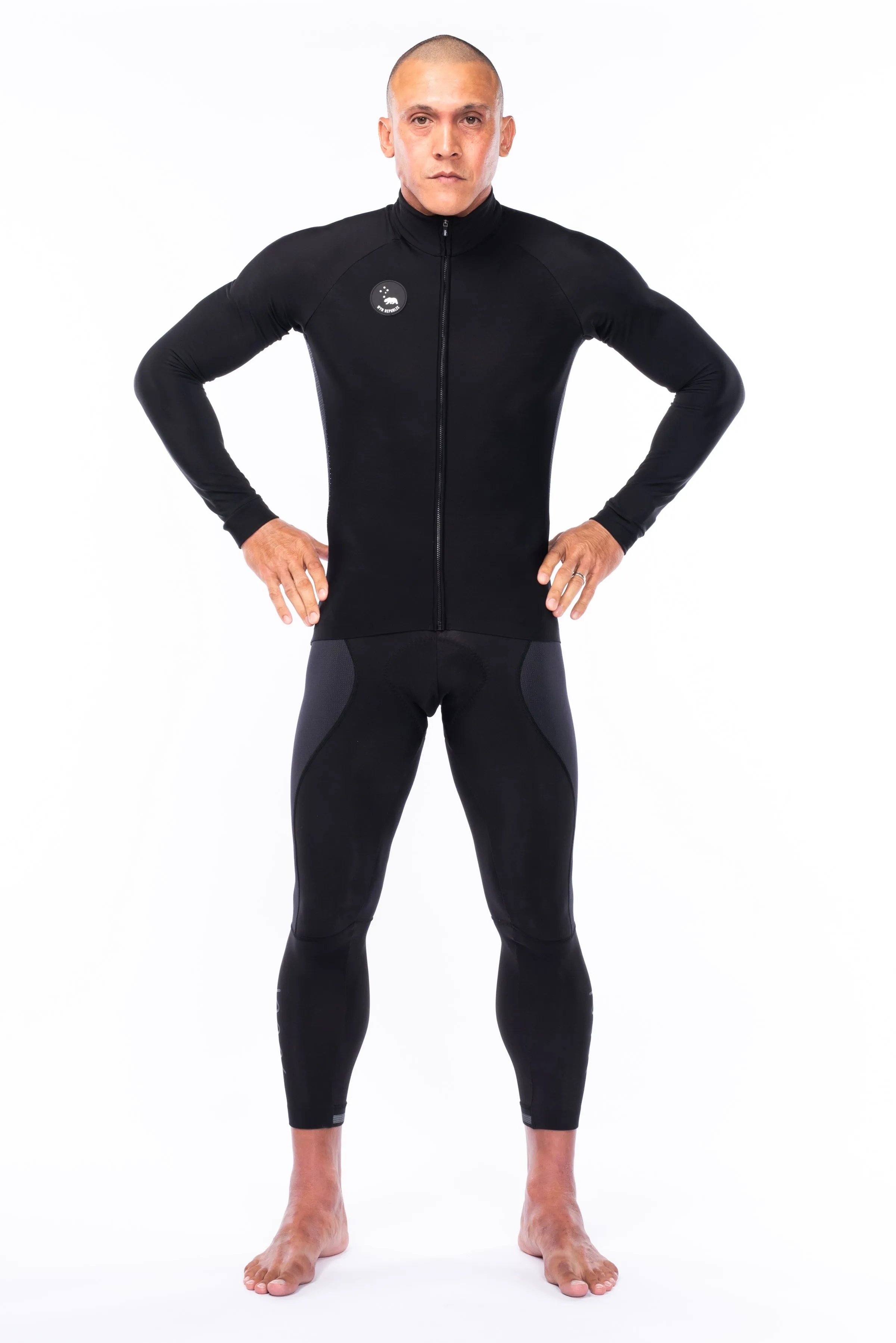 Men's Thermal Bib Tights - Black