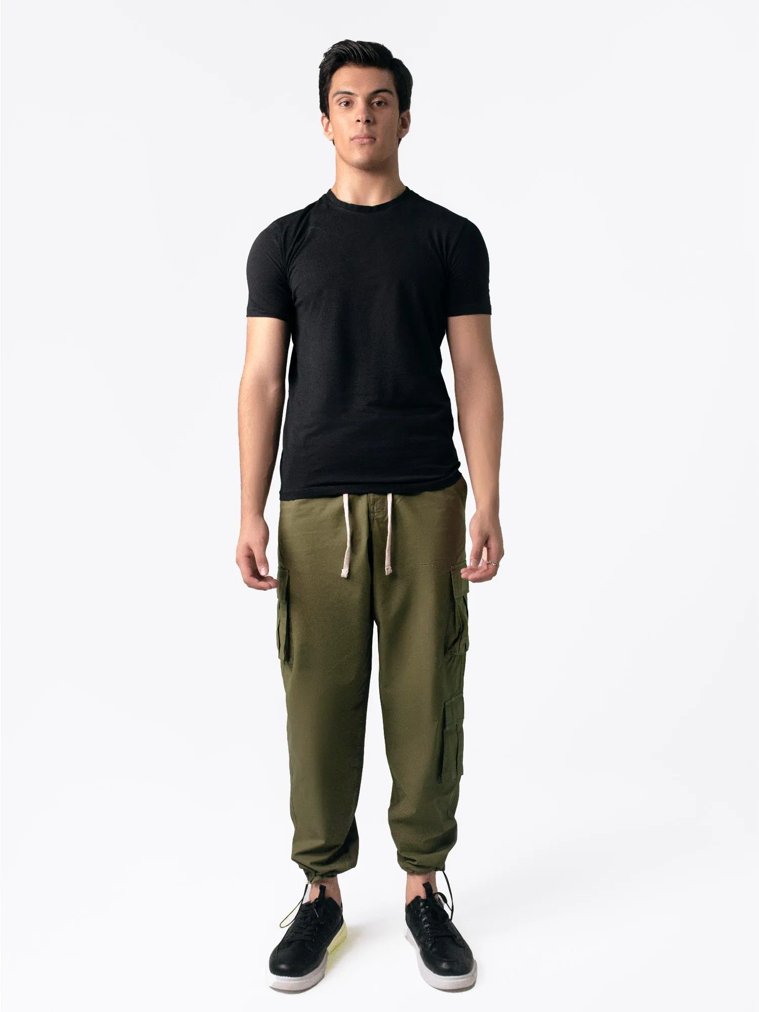 Military green Cargo Pants