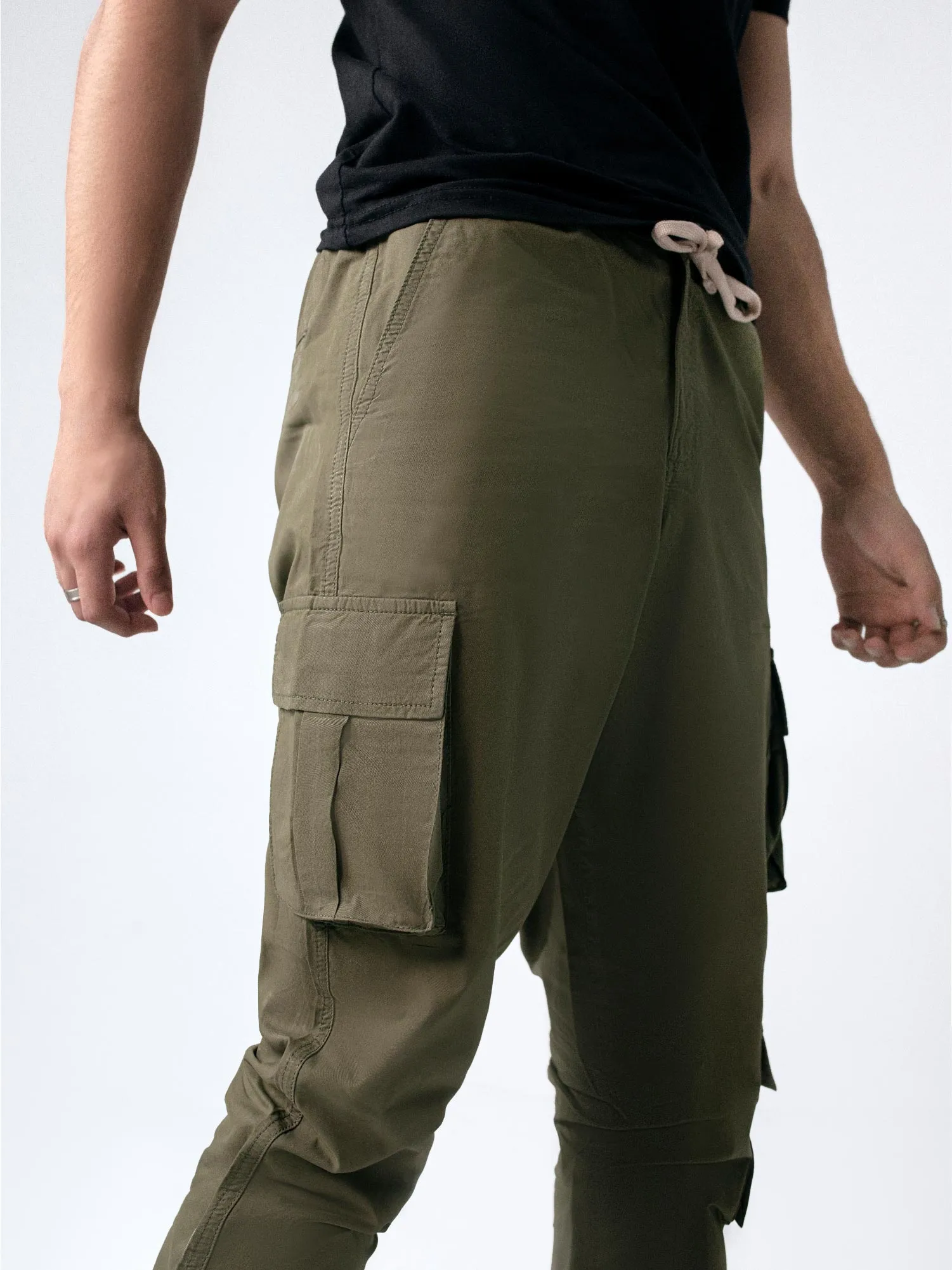 Military green Cargo Pants