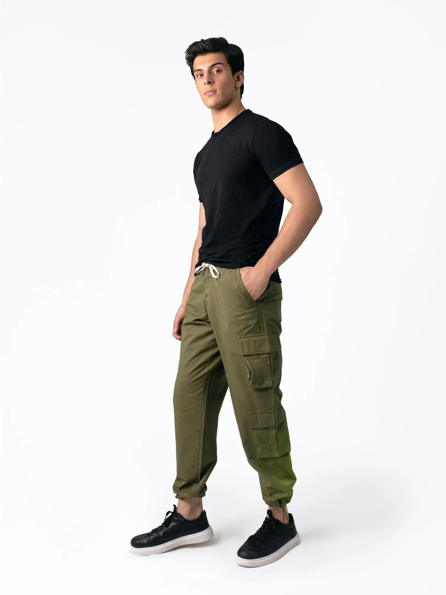 Military green Cargo Pants