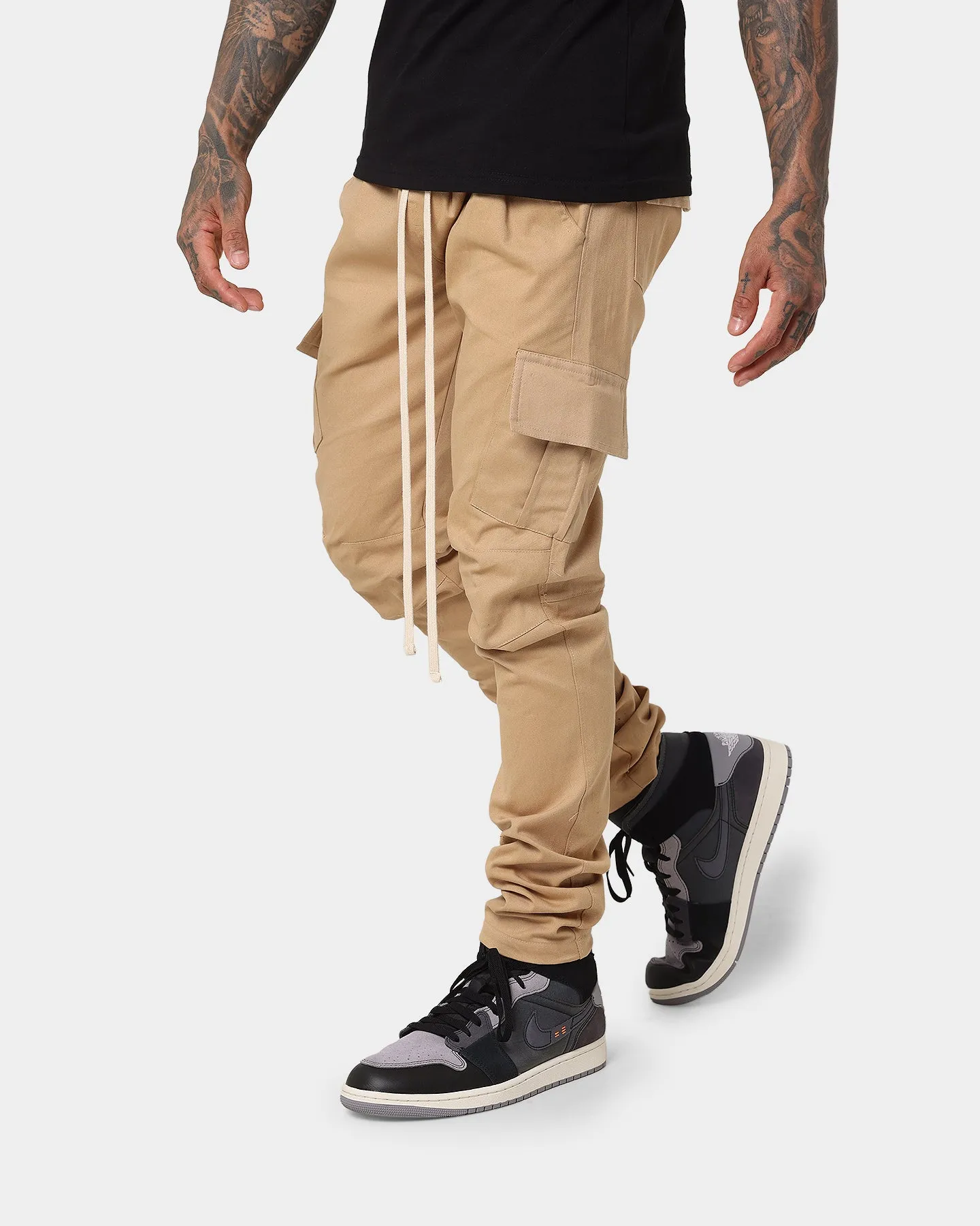 MNML Cargo Drawcord II Pants Khaki