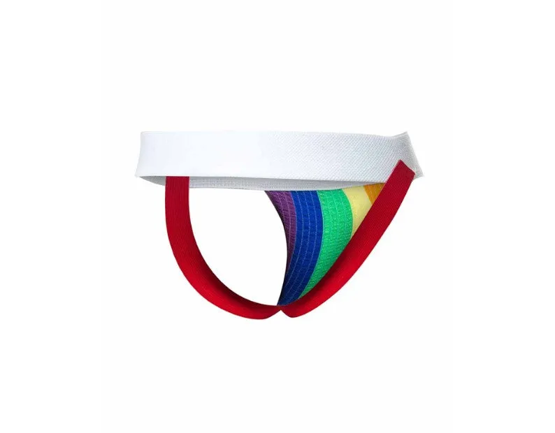 Mob Pride Jock - XLarge (Rainbow)