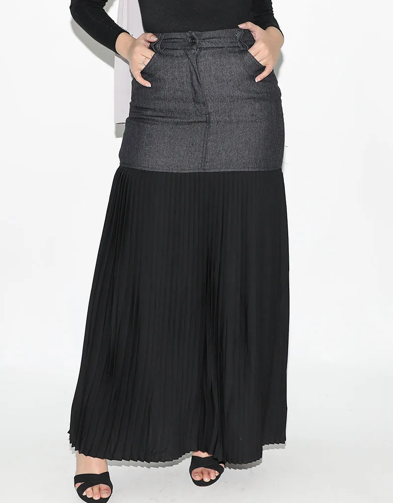 Modish Pleat Skirt