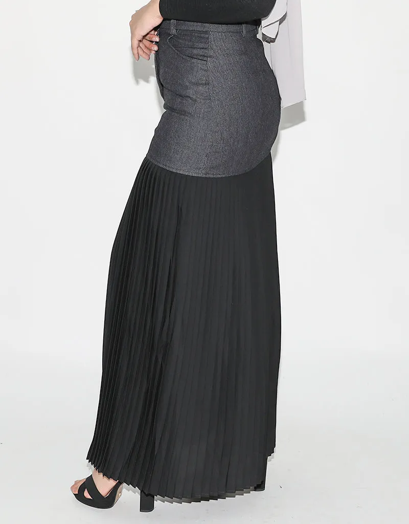 Modish Pleat Skirt