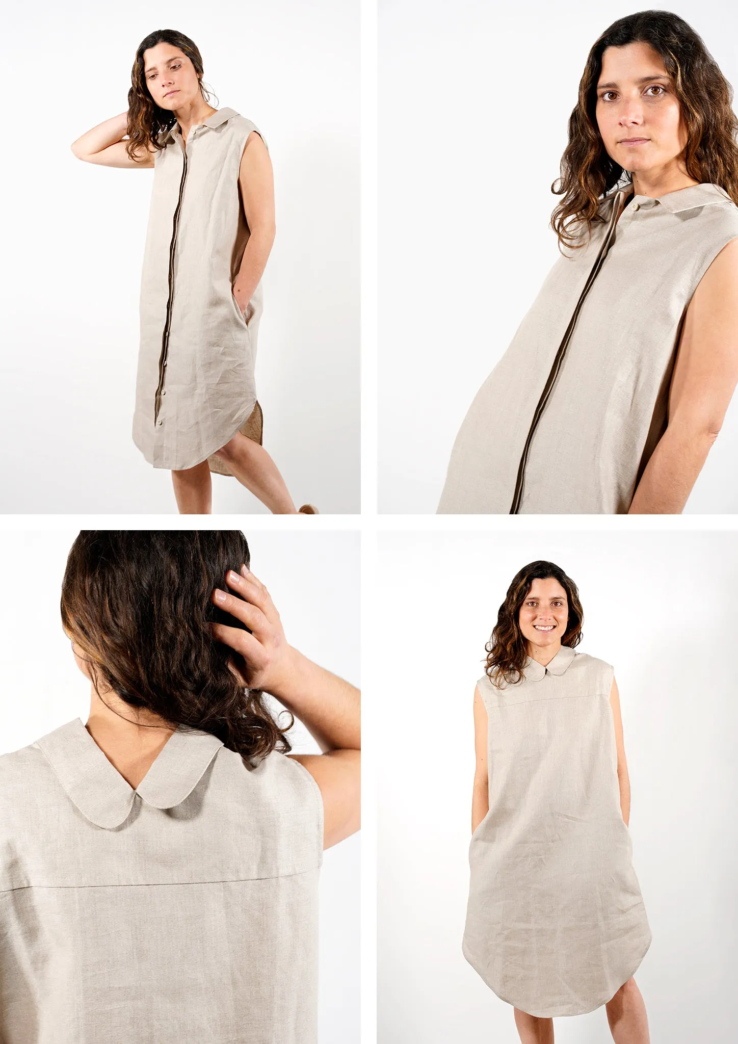 Natural Linen DRESS