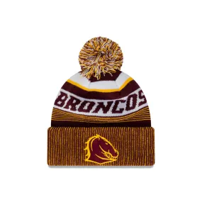 New Era 2024 Brisbane Broncos Knitted Stripe Beanie