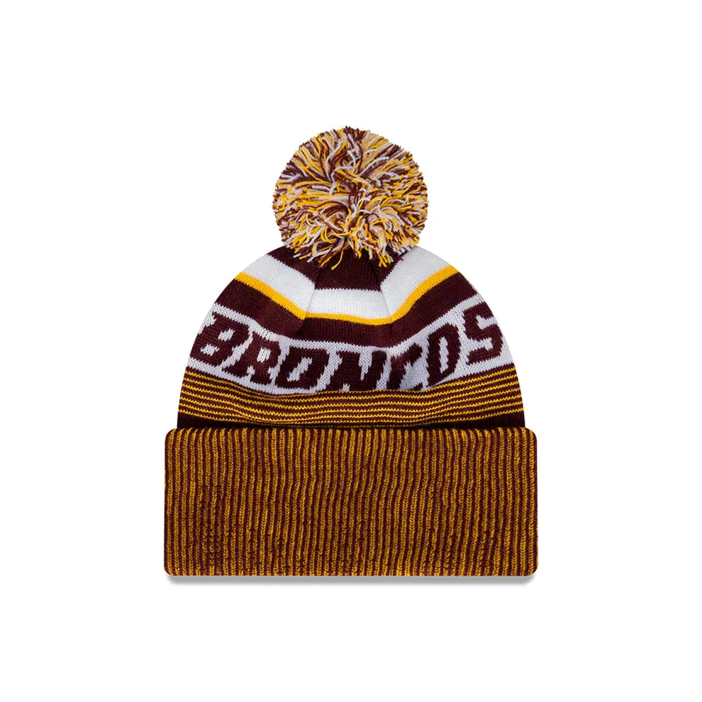 New Era 2024 Brisbane Broncos Knitted Stripe Beanie