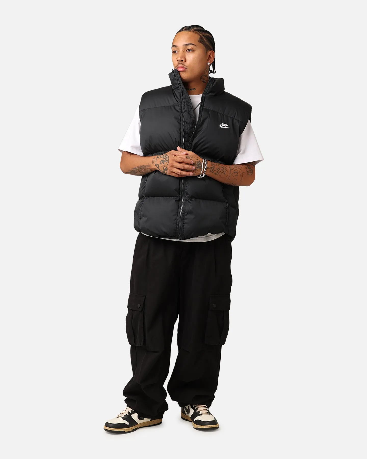 Nike Sportswear Club PrimaLoft® Water-Repellent Puffer Vest Black/White