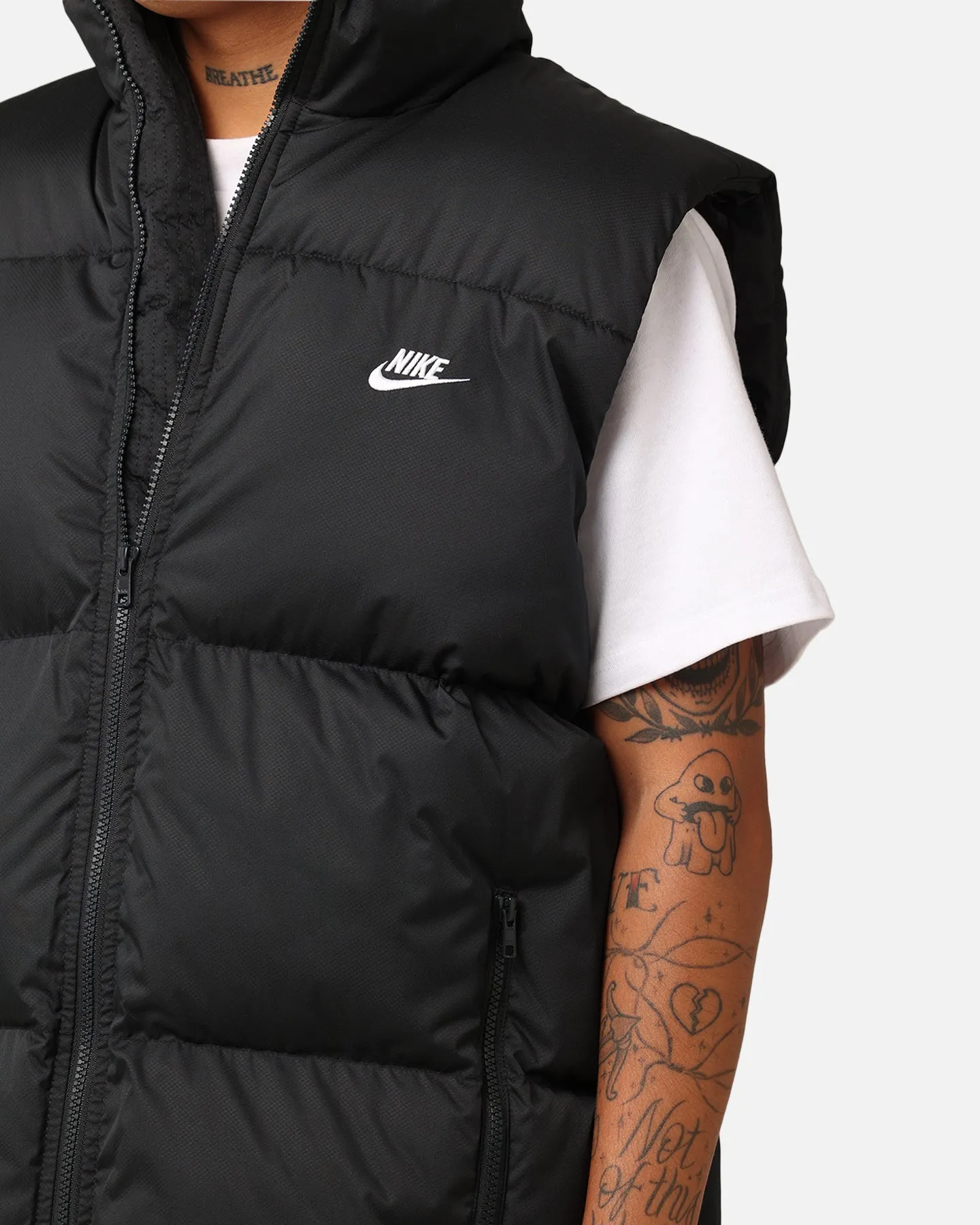 Nike Sportswear Club PrimaLoft® Water-Repellent Puffer Vest Black/White