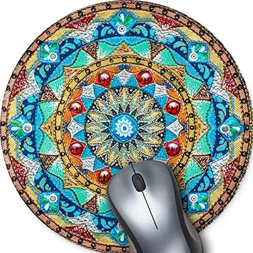 Non-Slip Rubber Round Mouse Pad