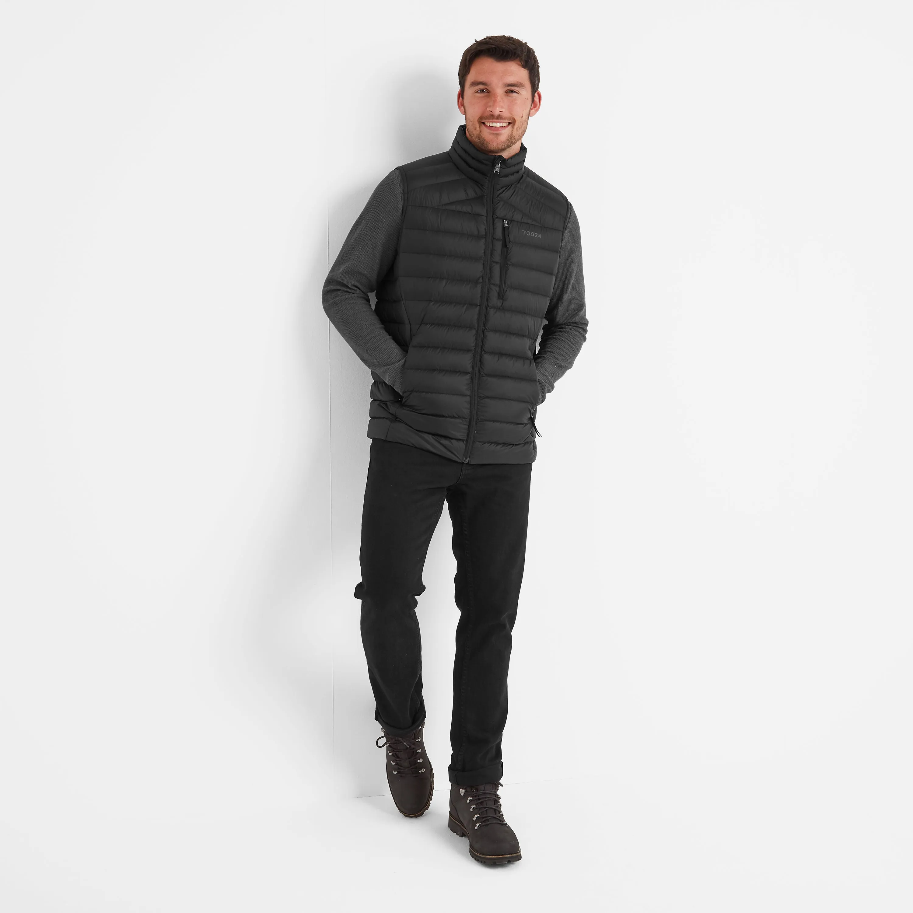 North RDS Mens Gilet - Black