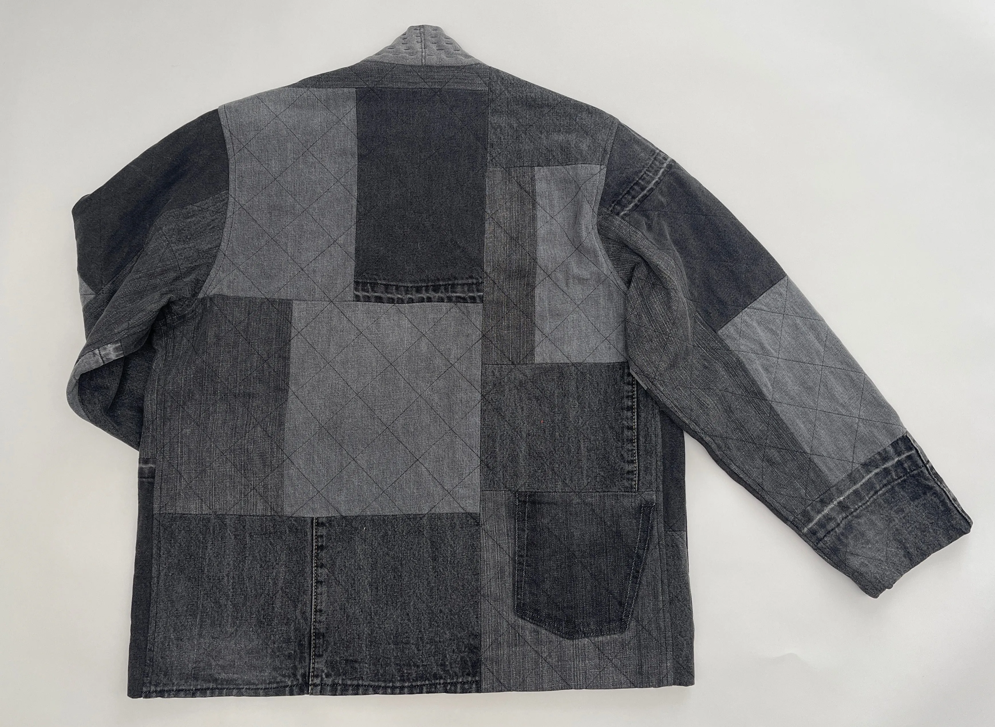 Observance Jacket - charcoal denim - M