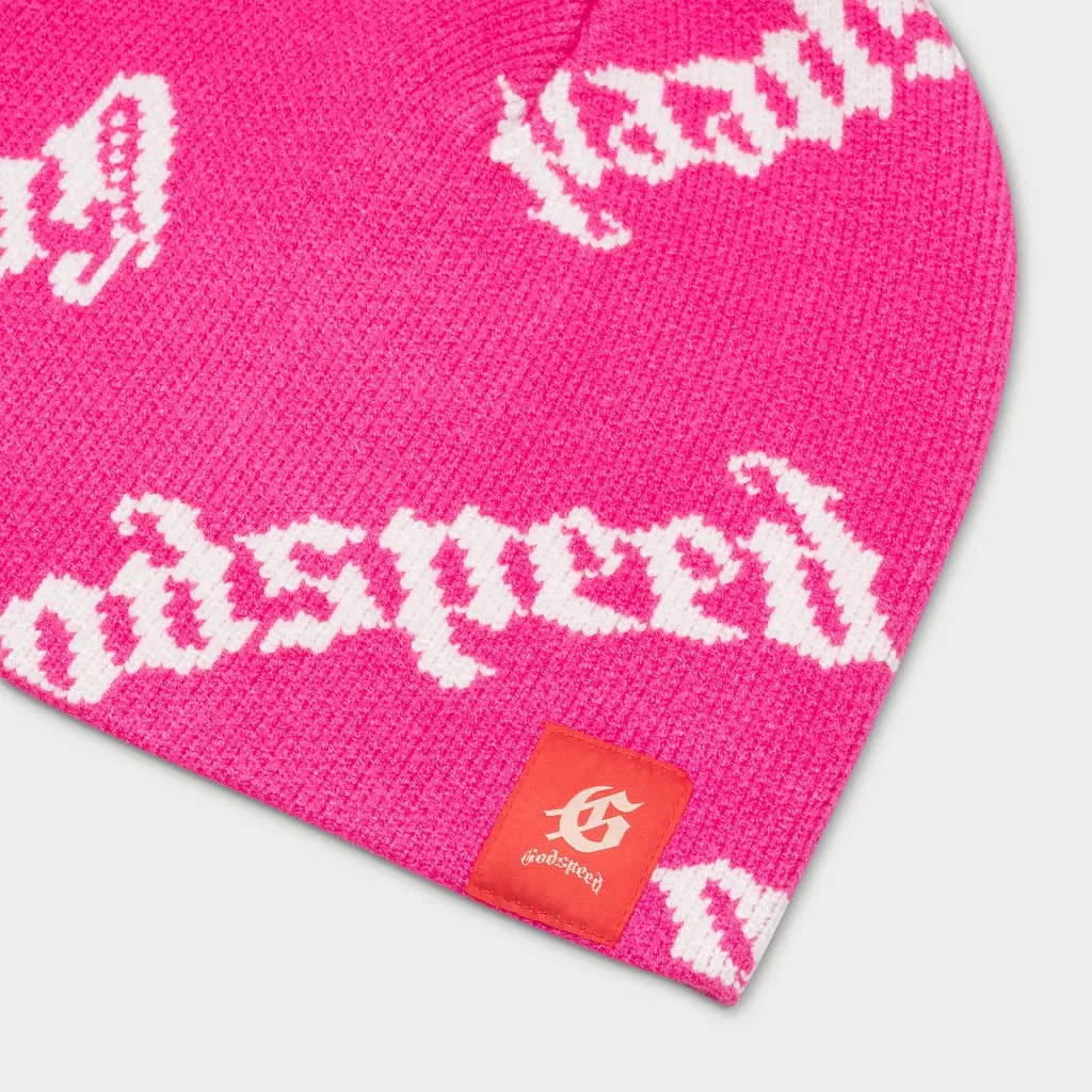 OG Logo Beanie (PINK)