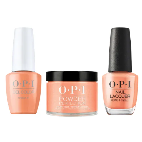 OPI Trio: S014 Apricot AF