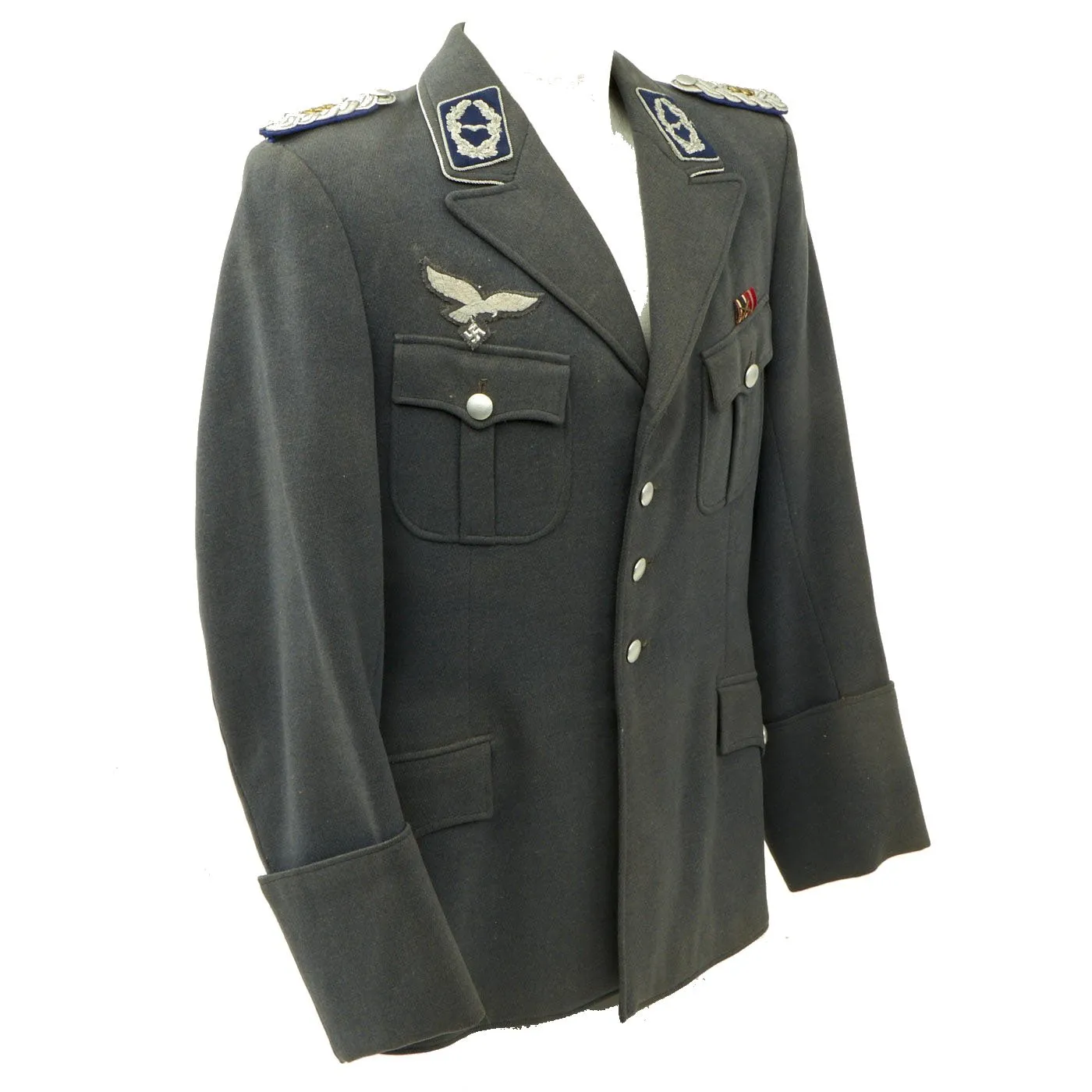 Original German WWII Luftwaffe Major Medical Corps Jacket