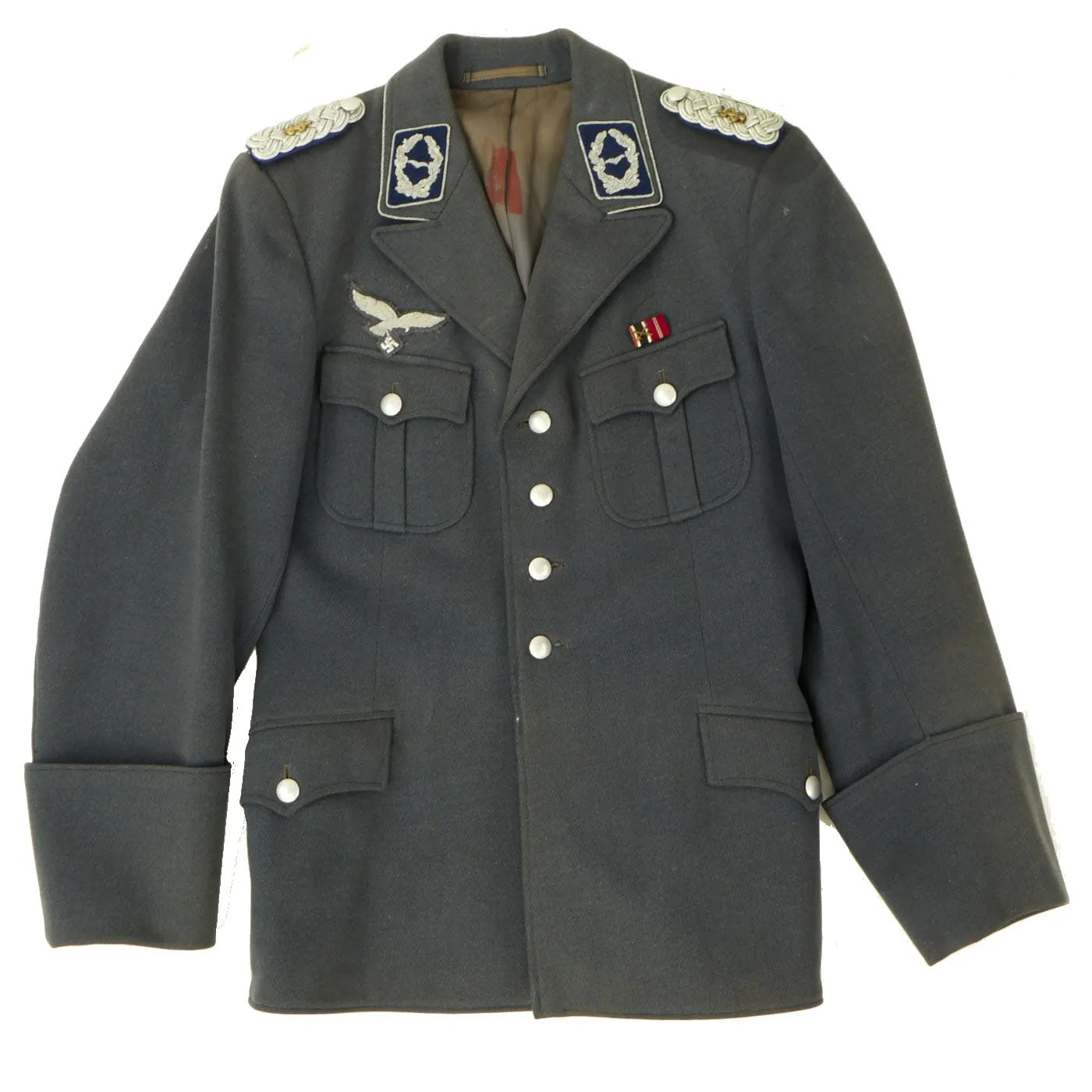 Original German WWII Luftwaffe Major Medical Corps Jacket