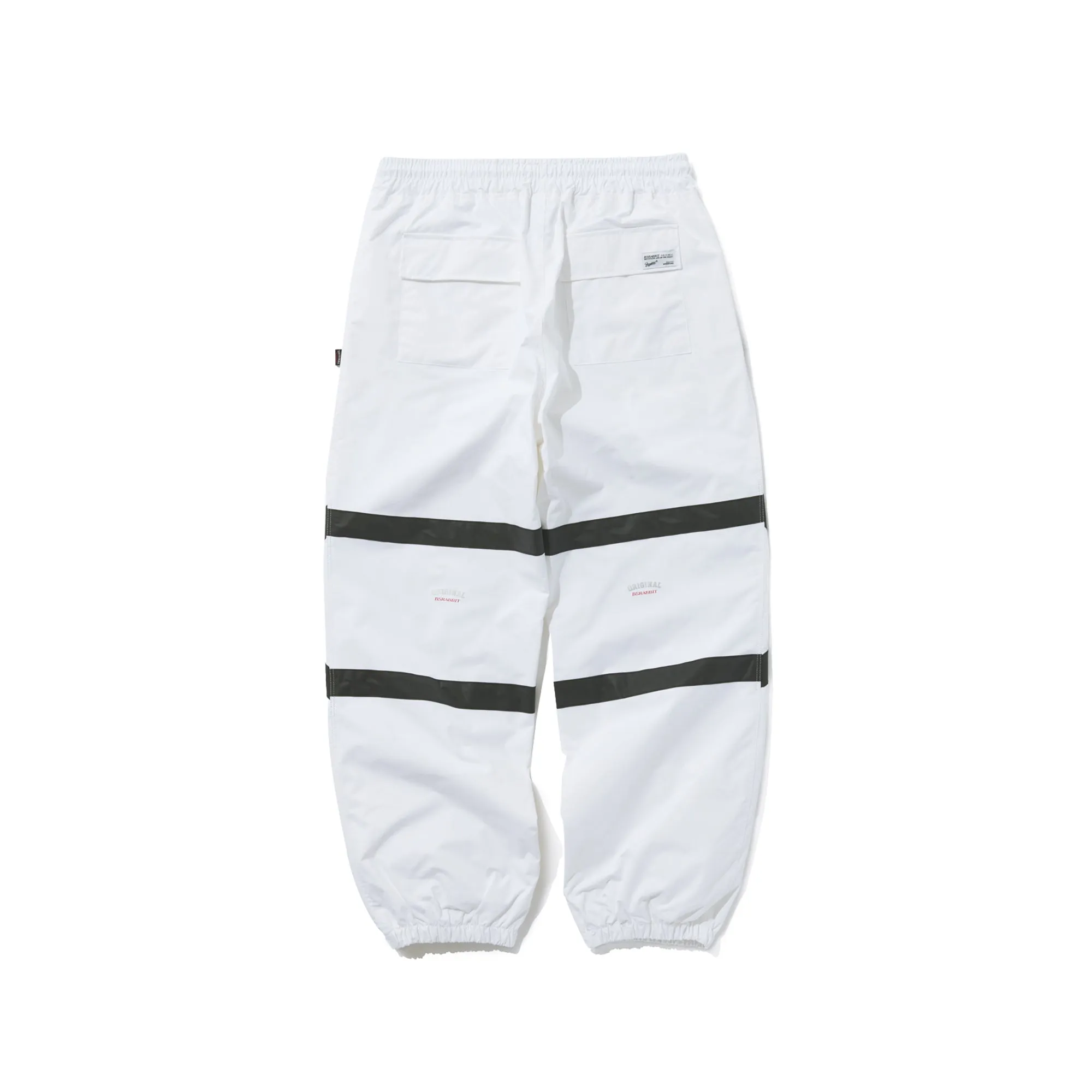 ORIGINAL POT-X REFLECTIVE WIDE JOGGER PANTS WHITE