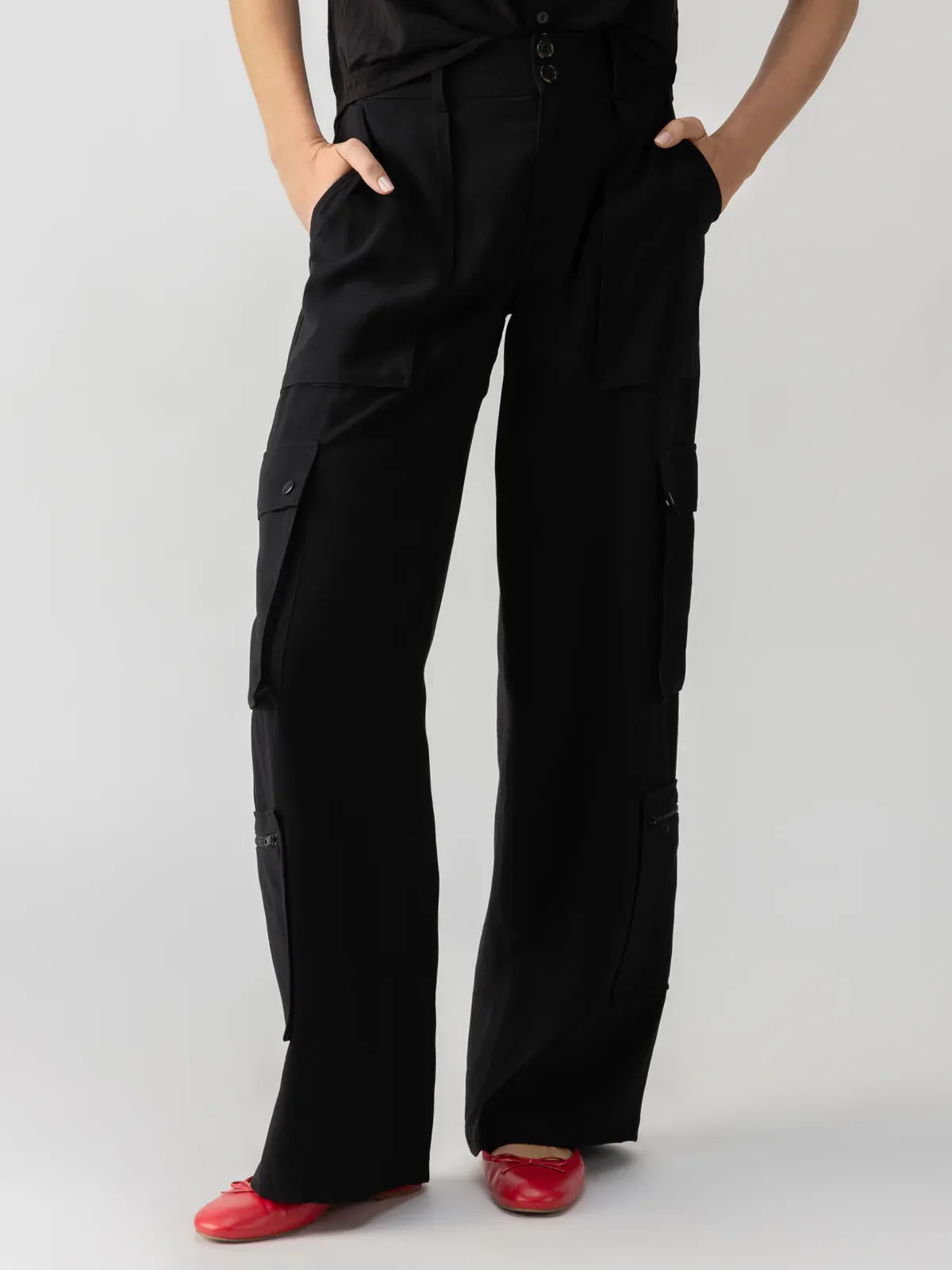 OTT SEMI-HIGH RISE CARGO PANT